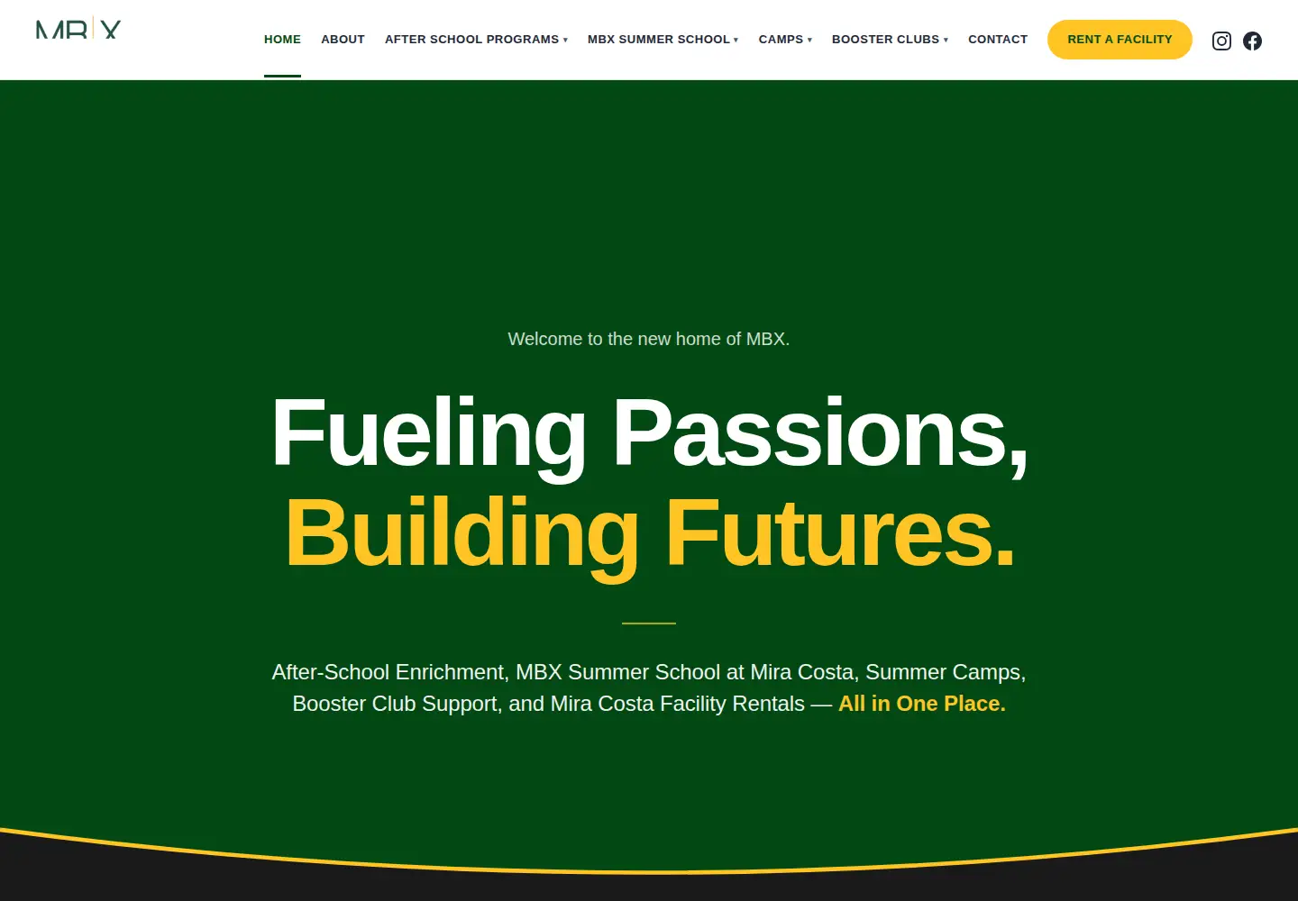 Screenshot of mbxfoundation.org