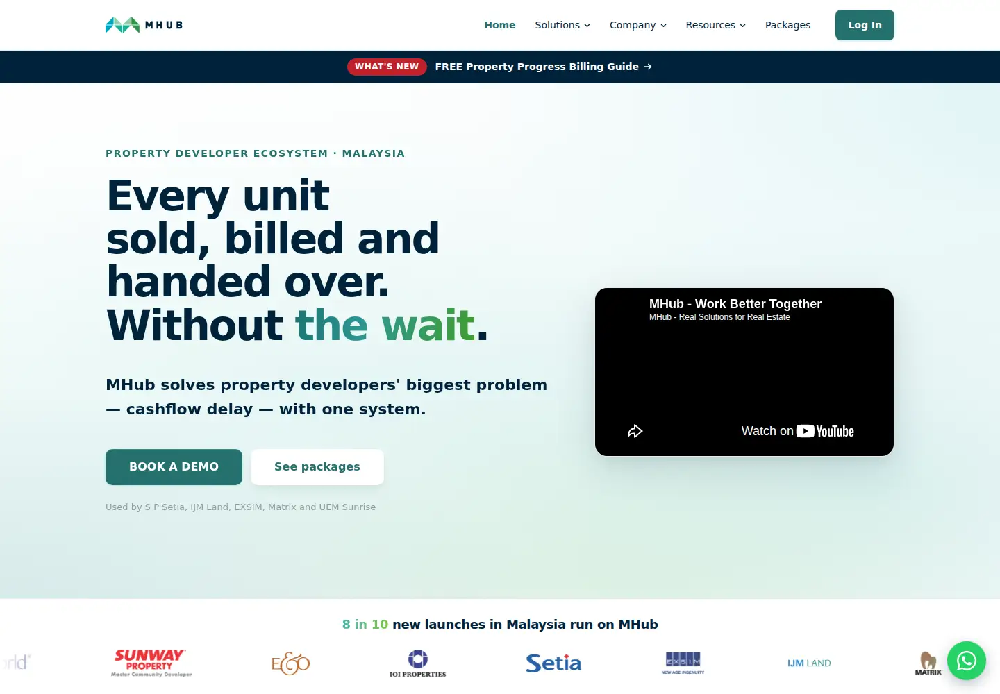 Captured homepage of mhub.my in the current scan