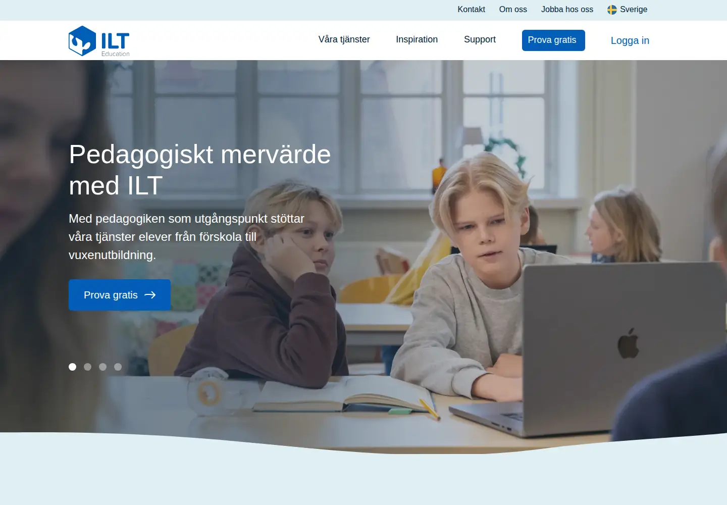 Screenshot of ilteducation.com