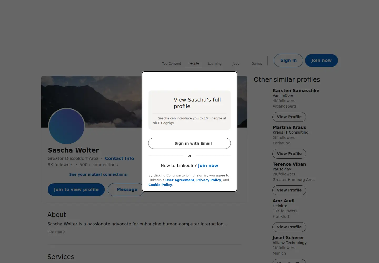 Screenshot of wolter.biz