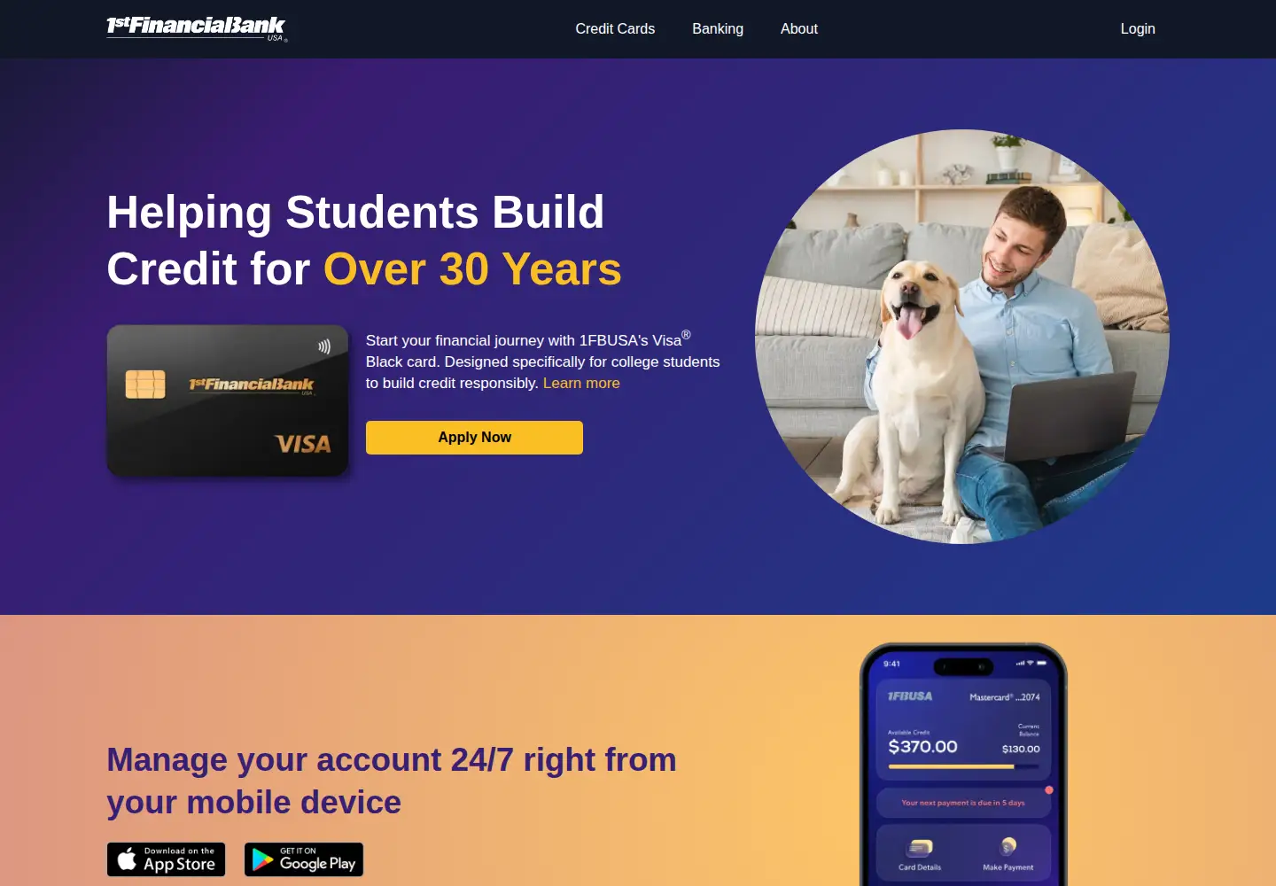 Screenshot of 1fbusa.com