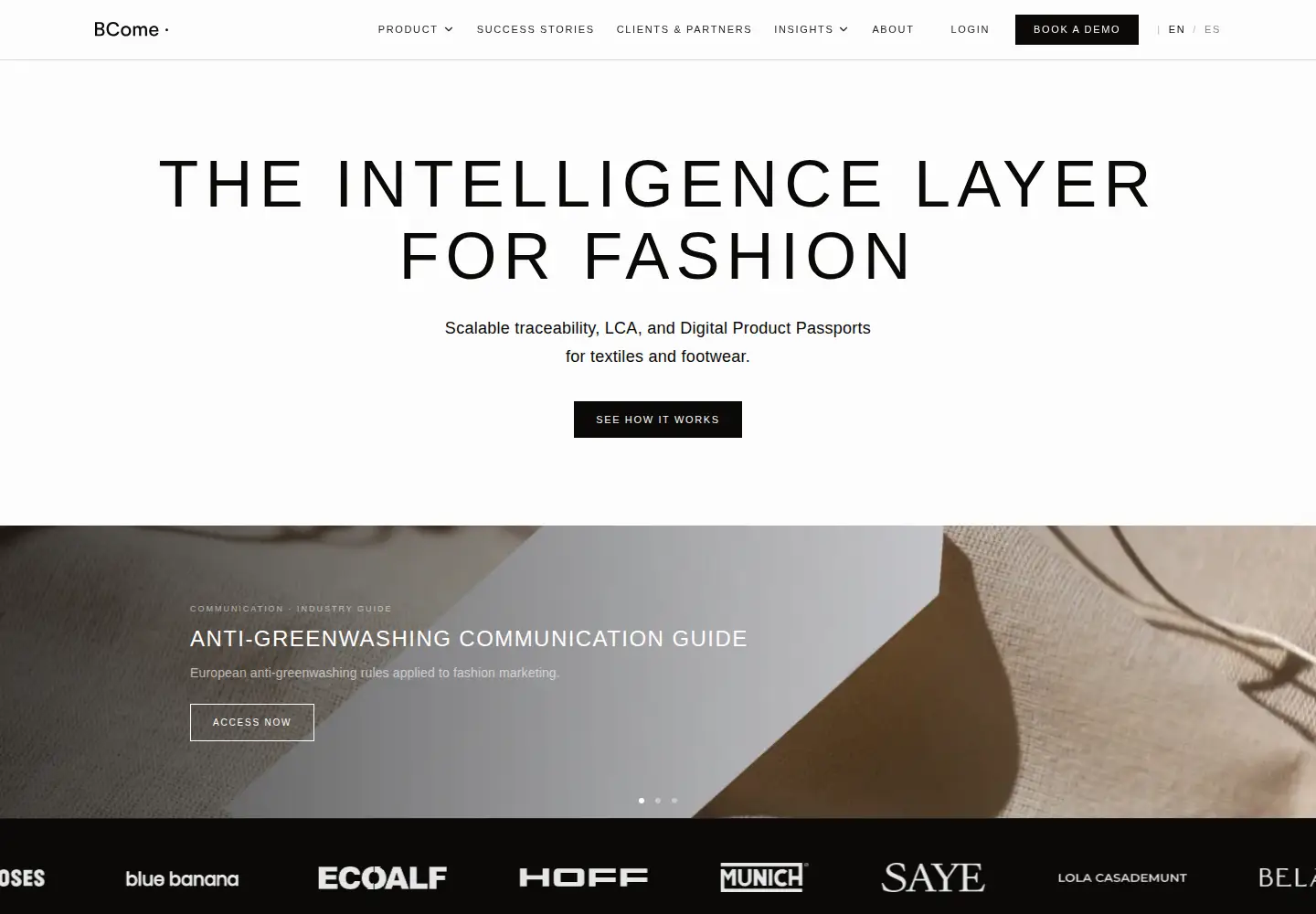 Screenshot of bcome.biz