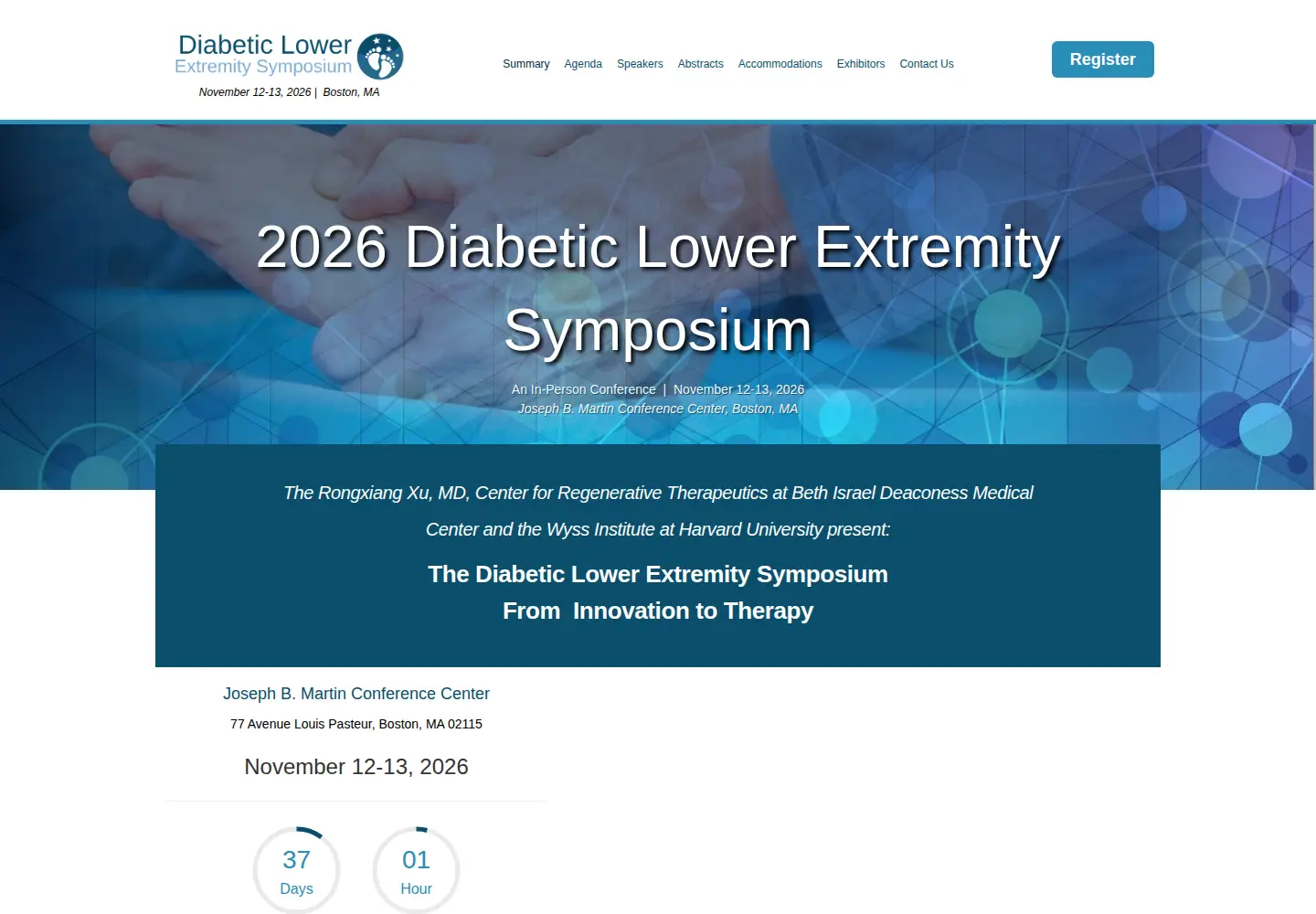 Screenshot of dlesymposium.com