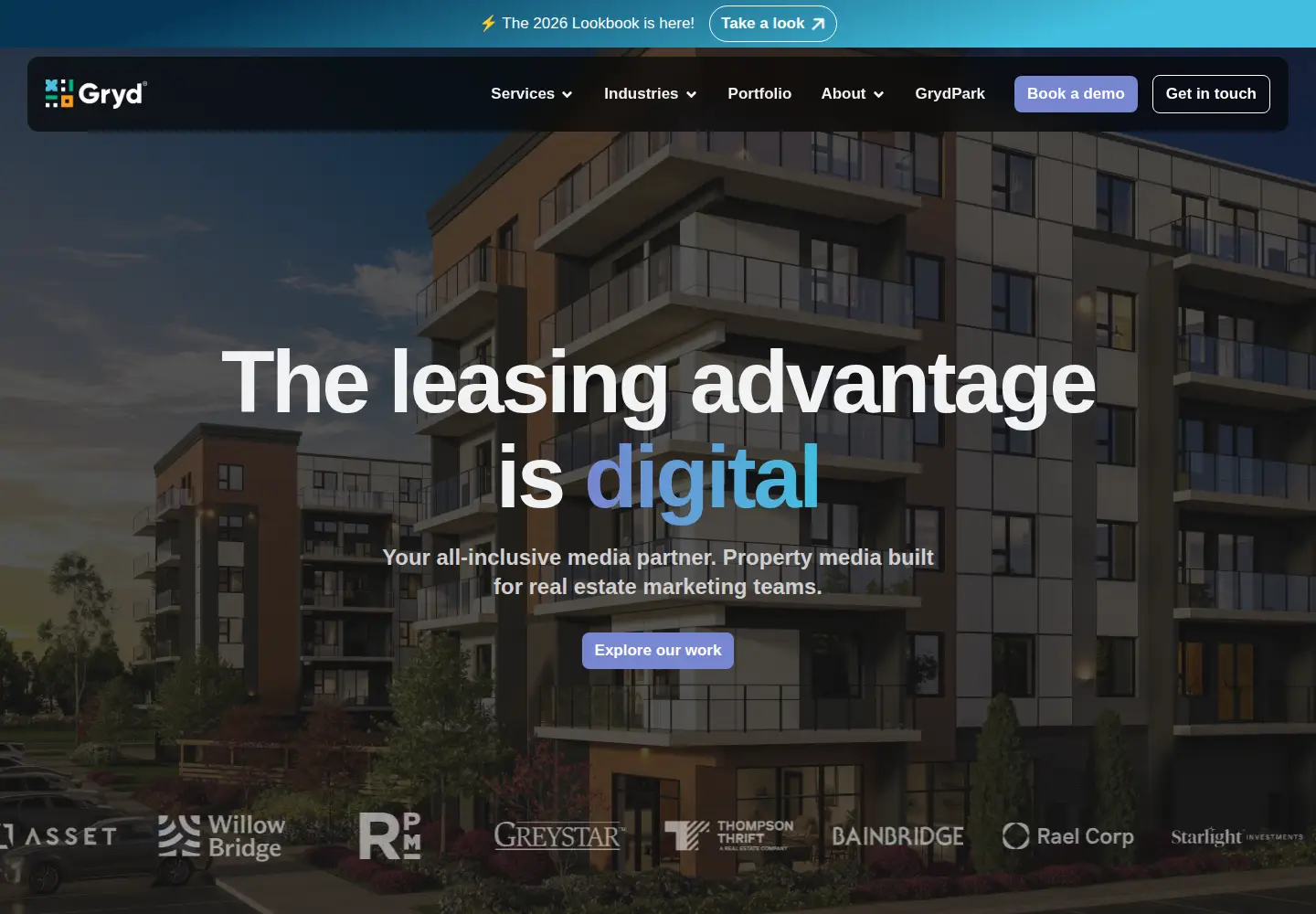 Screenshot of gryd.com