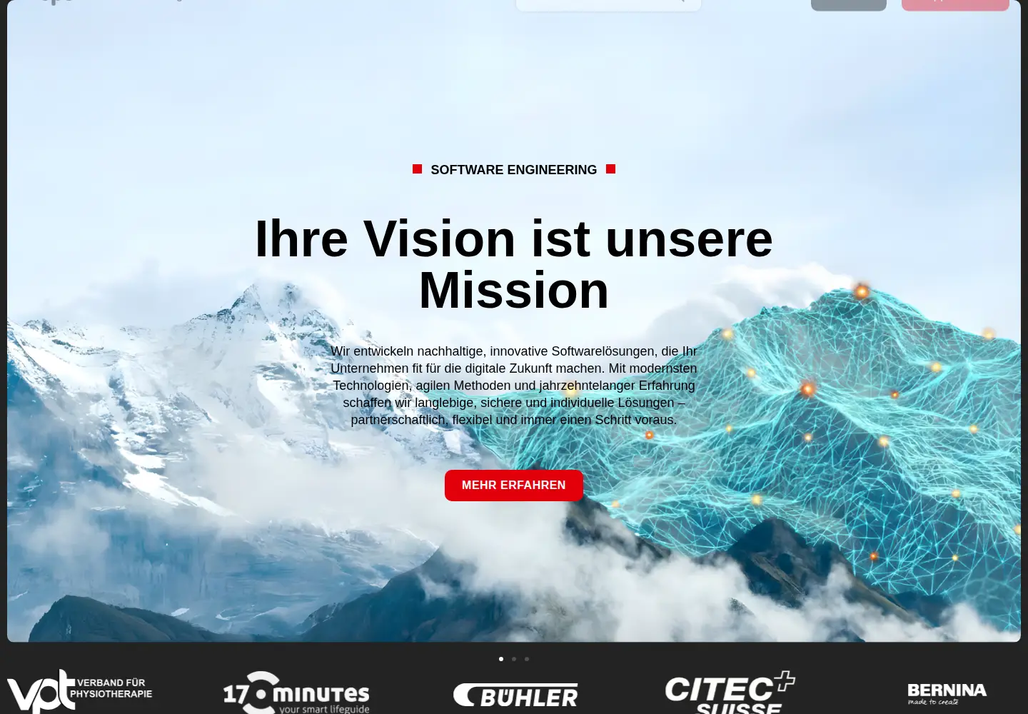 Screenshot of eps.ch