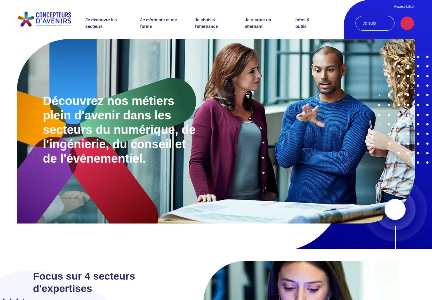 Screenshot of concepteursdavenirs.fr
