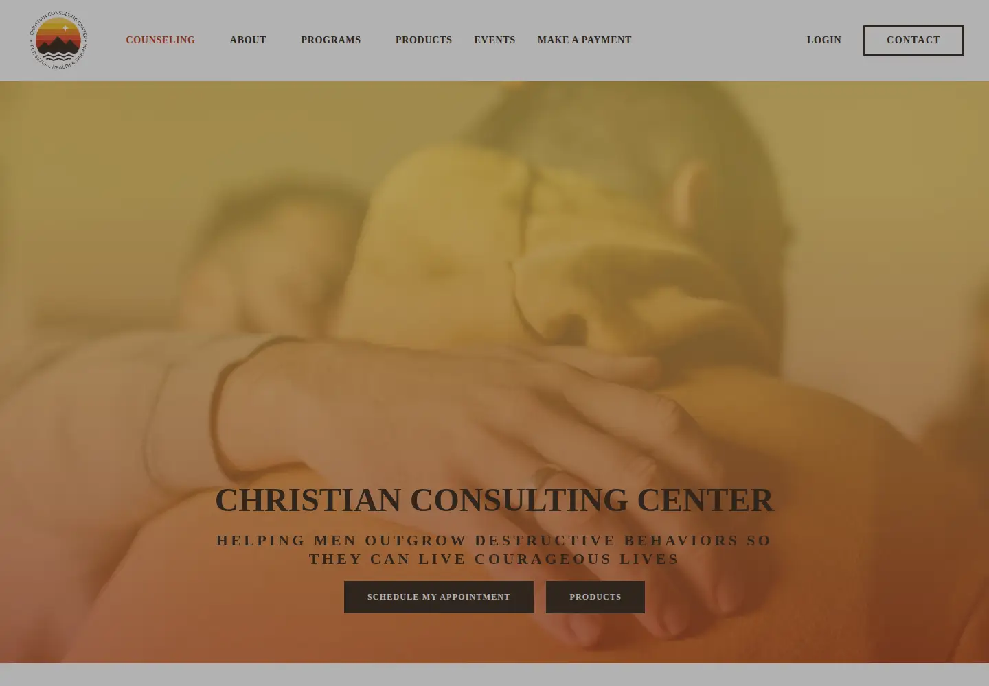 Screenshot of christiancc.org