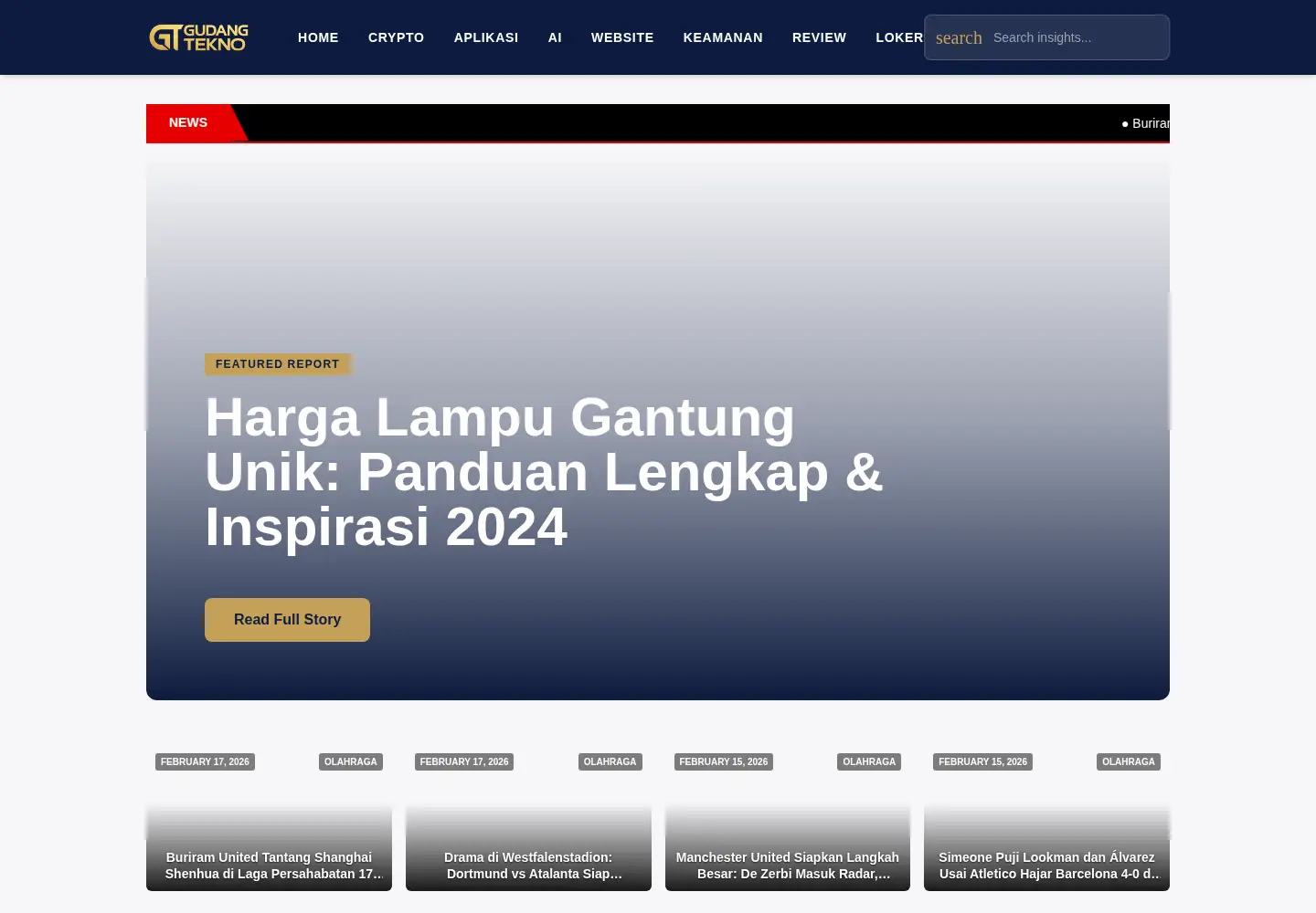Screenshot of gudangtekno.web.id