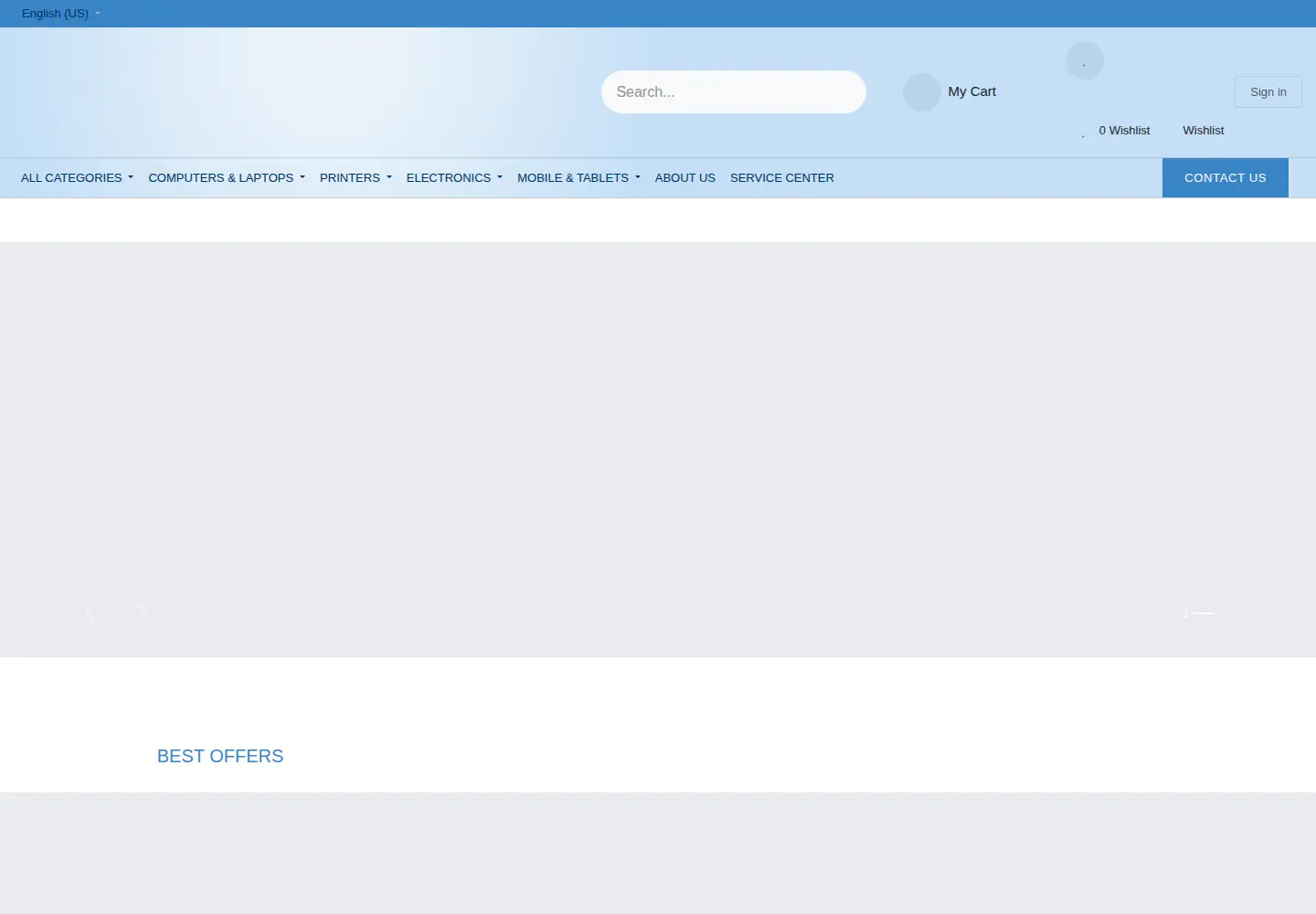 Screenshot of 01comp.com