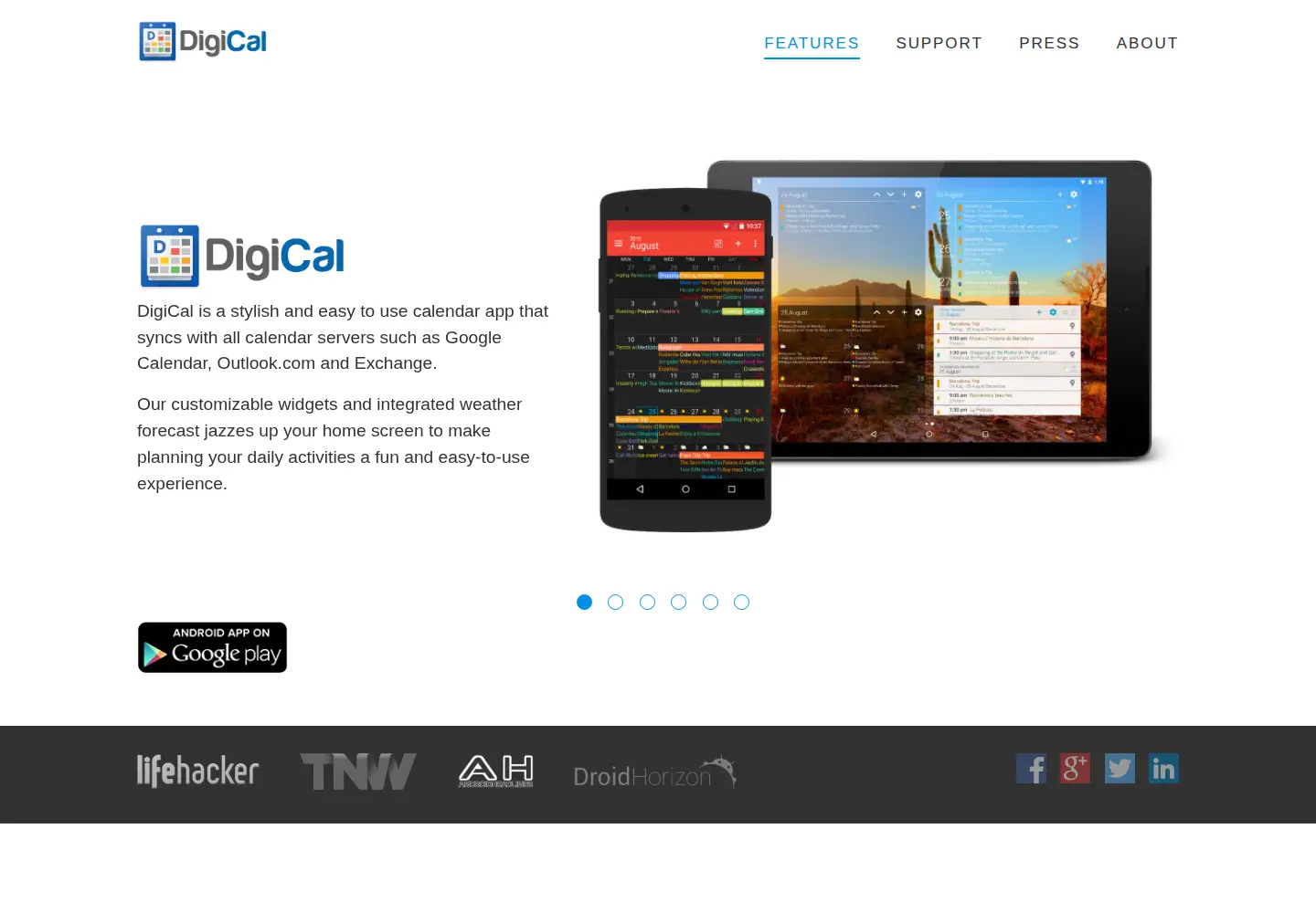 Screenshot of digibites.nl