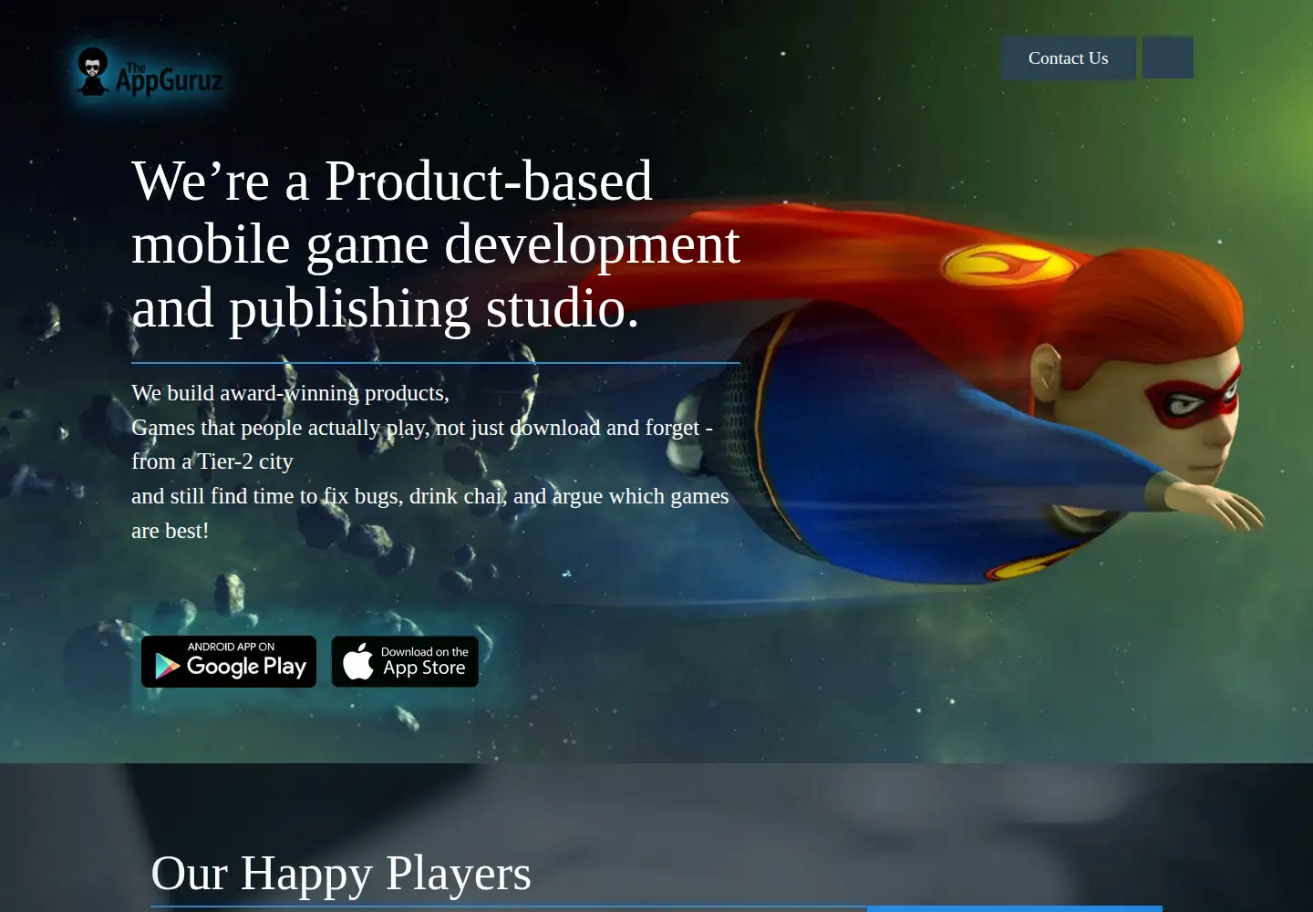 Screenshot of theappguruz.com