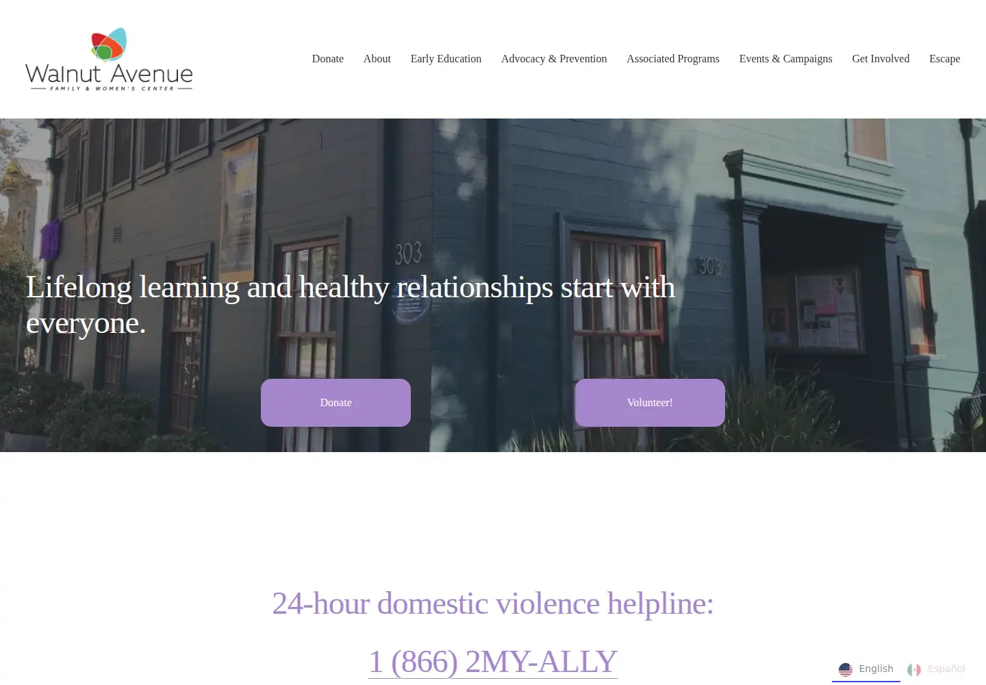 Screenshot of wafwc.org