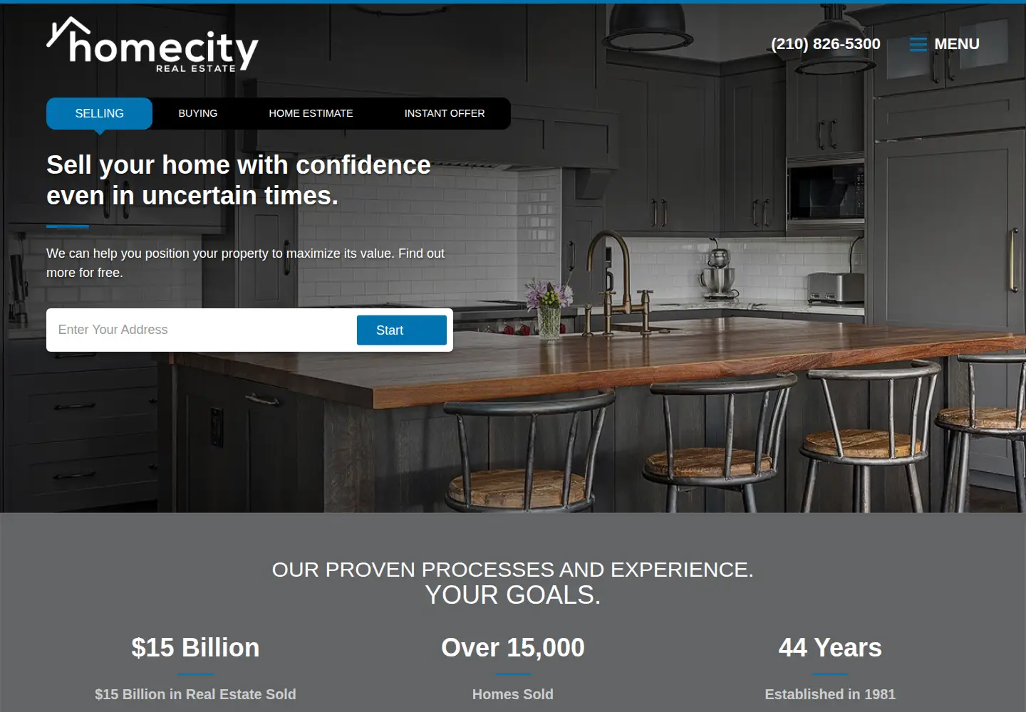 Screenshot of homecity.com