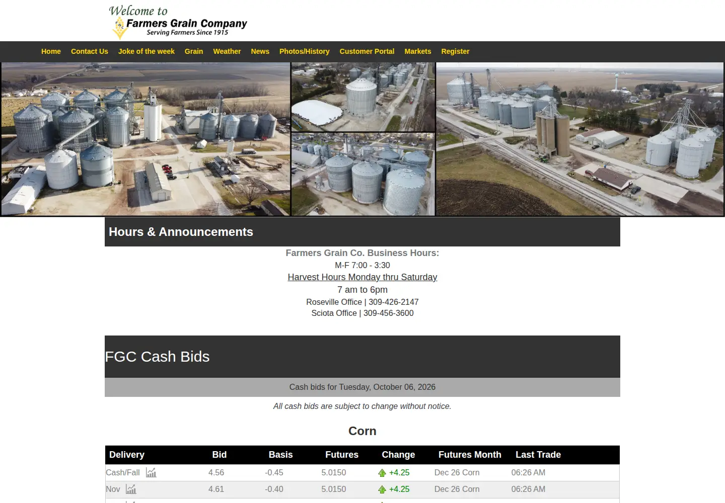 Screenshot of fgcroseville.com
