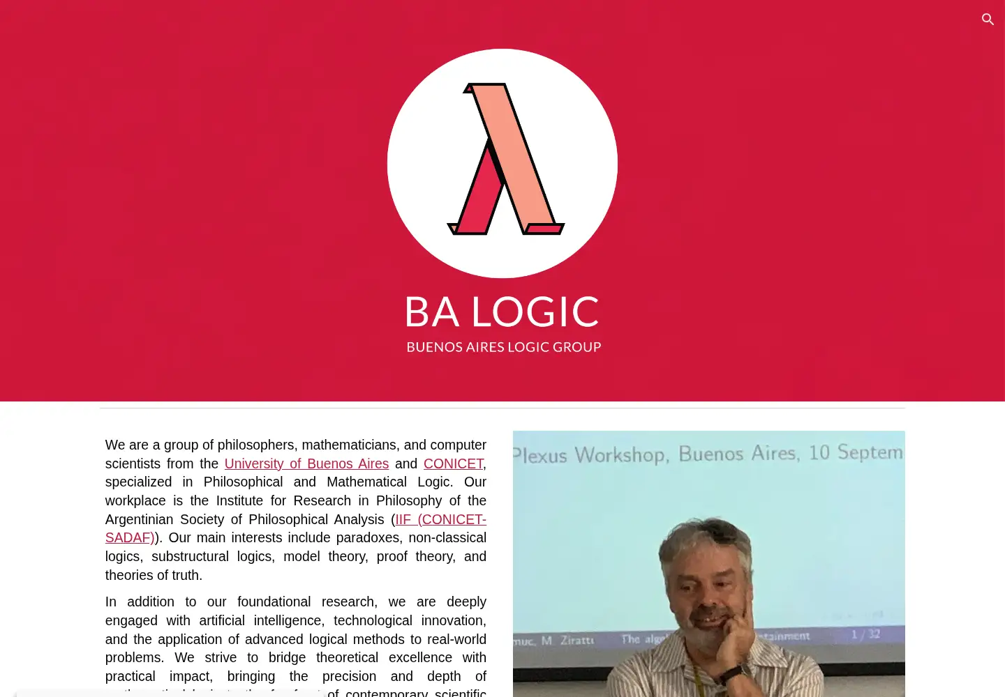 Screenshot of ba-logic.com