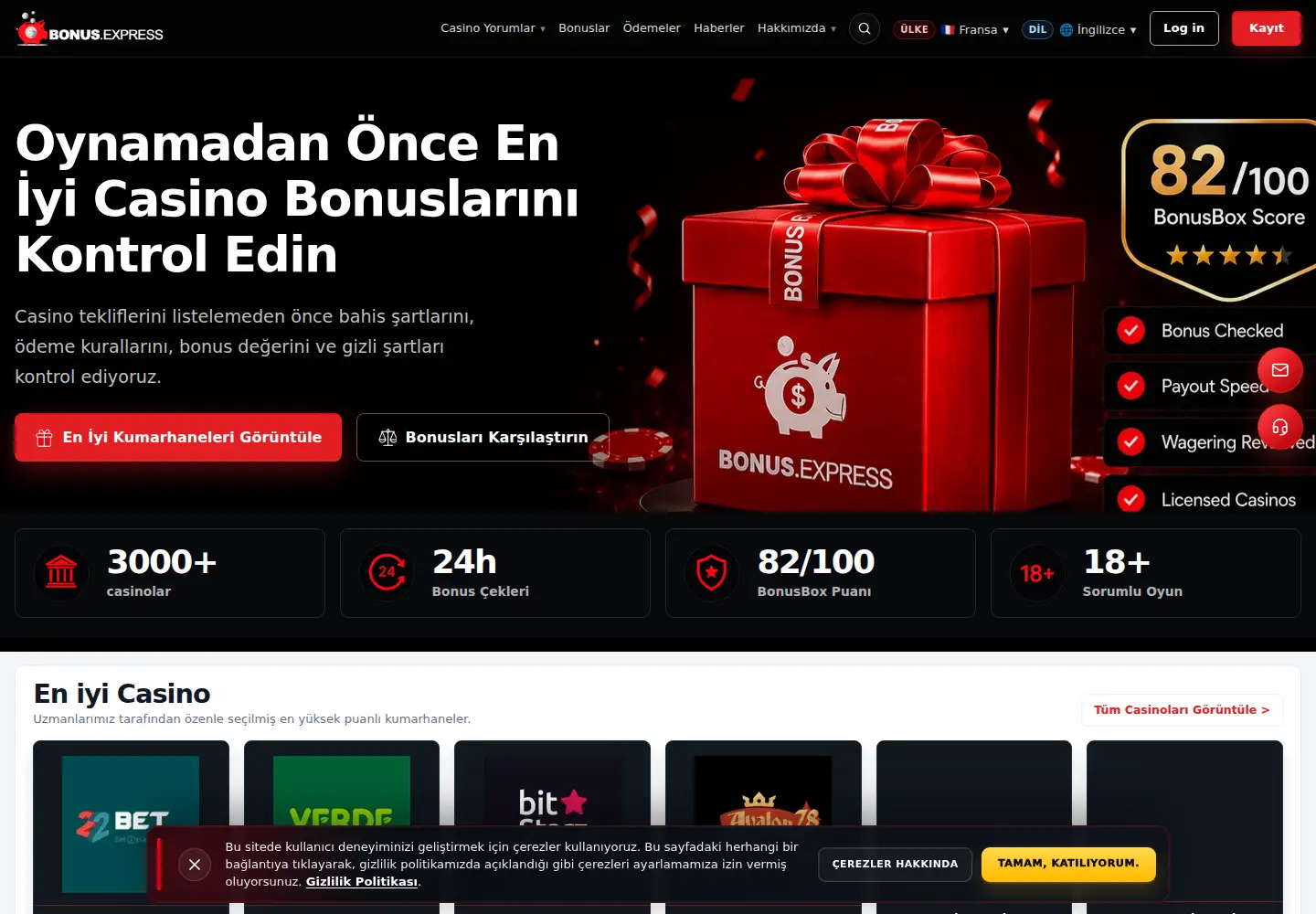 Screenshot of turkishbonus.eu