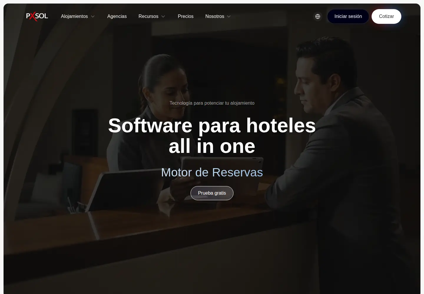 Screenshot of pxsol.com