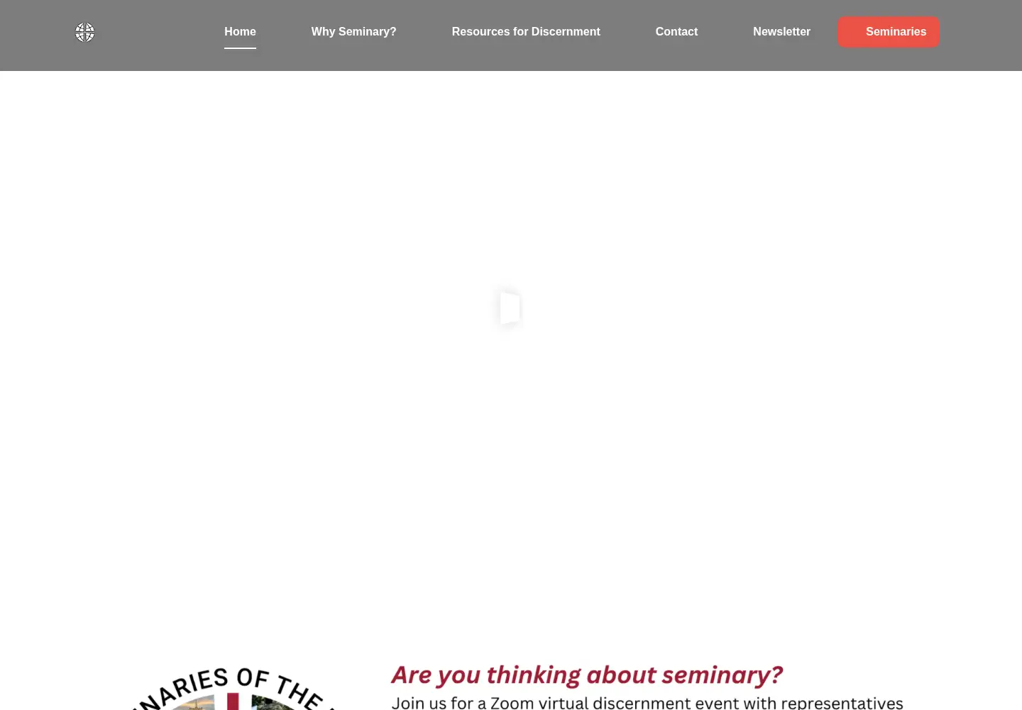 Screenshot of elcaseminaries.org