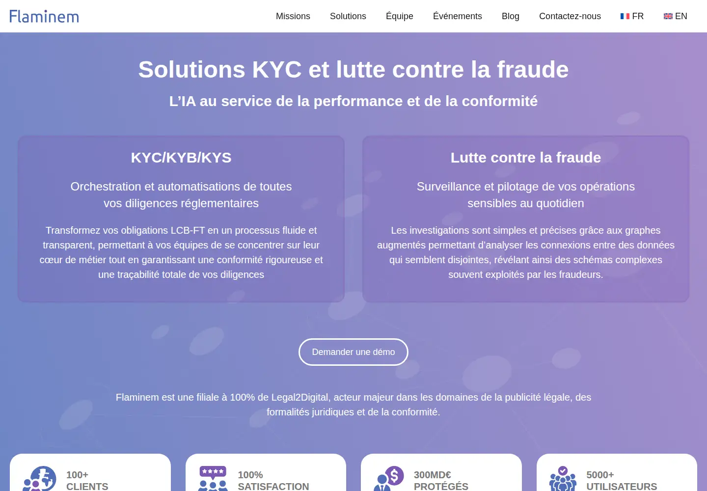Screenshot of flaminem.com