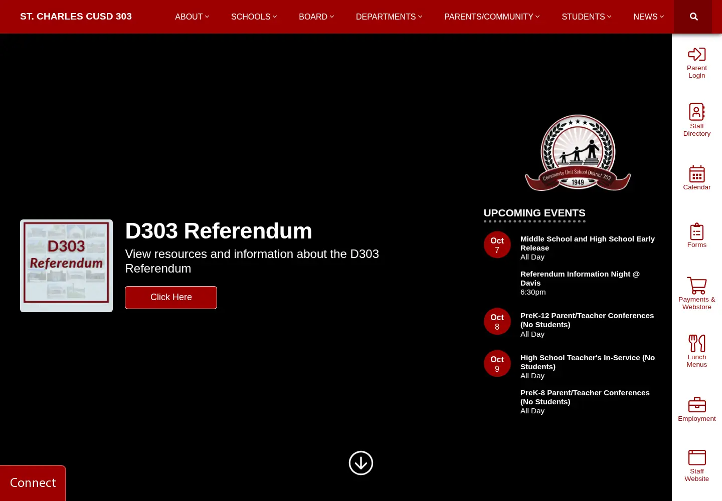 Screenshot of d303.org