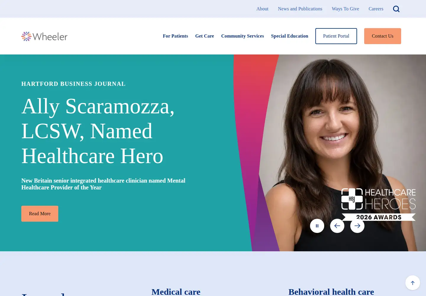 Screenshot of wheelerhealth.org