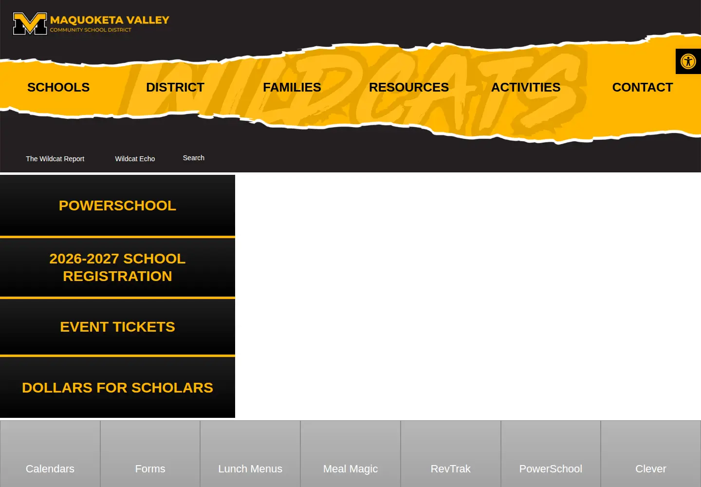 Screenshot of maquoketa-v.k12.ia.us