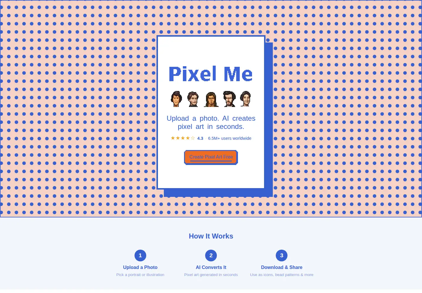 Captured homepage of pixel-me.tokyo in the current scan