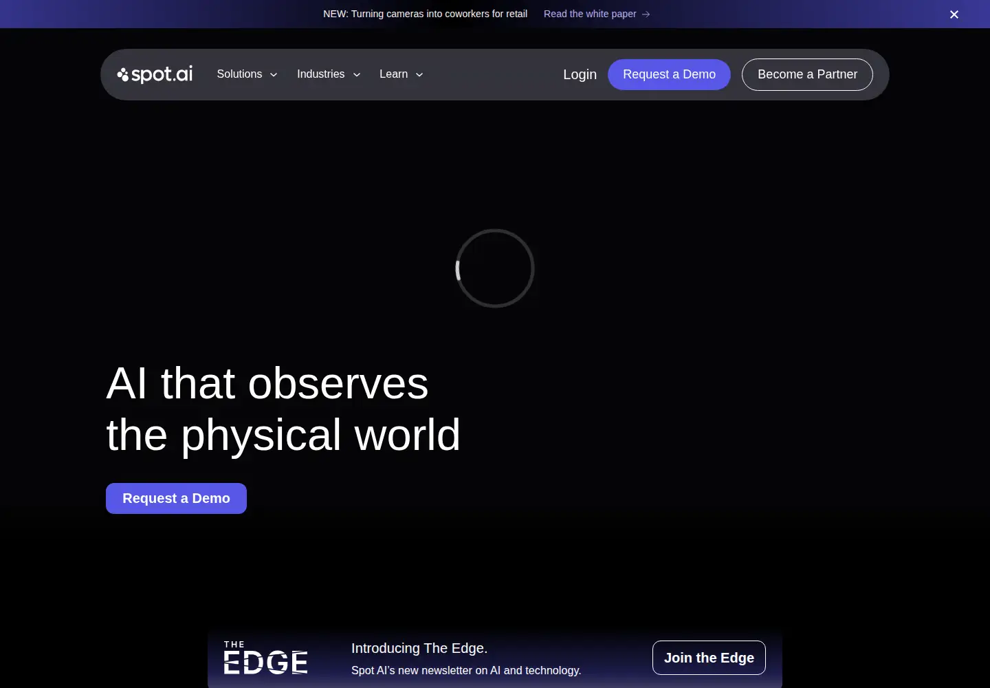 Screenshot of spot.ai