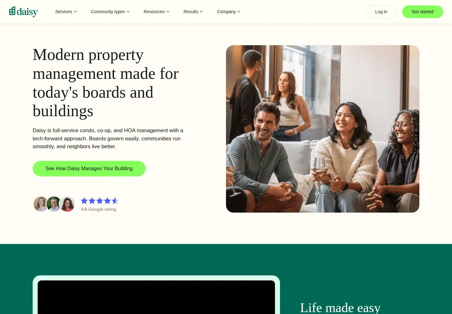 Screenshot of joindaisy.com