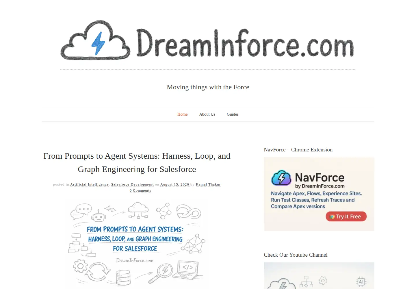 Screenshot of dreaminforce.com