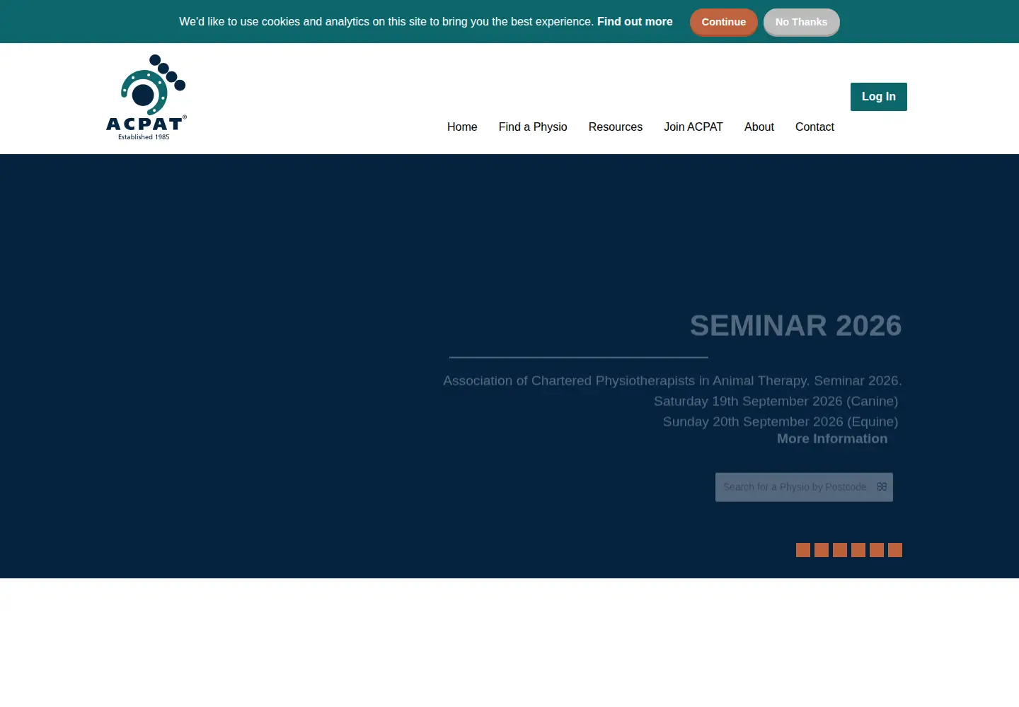 Screenshot of acpat.org