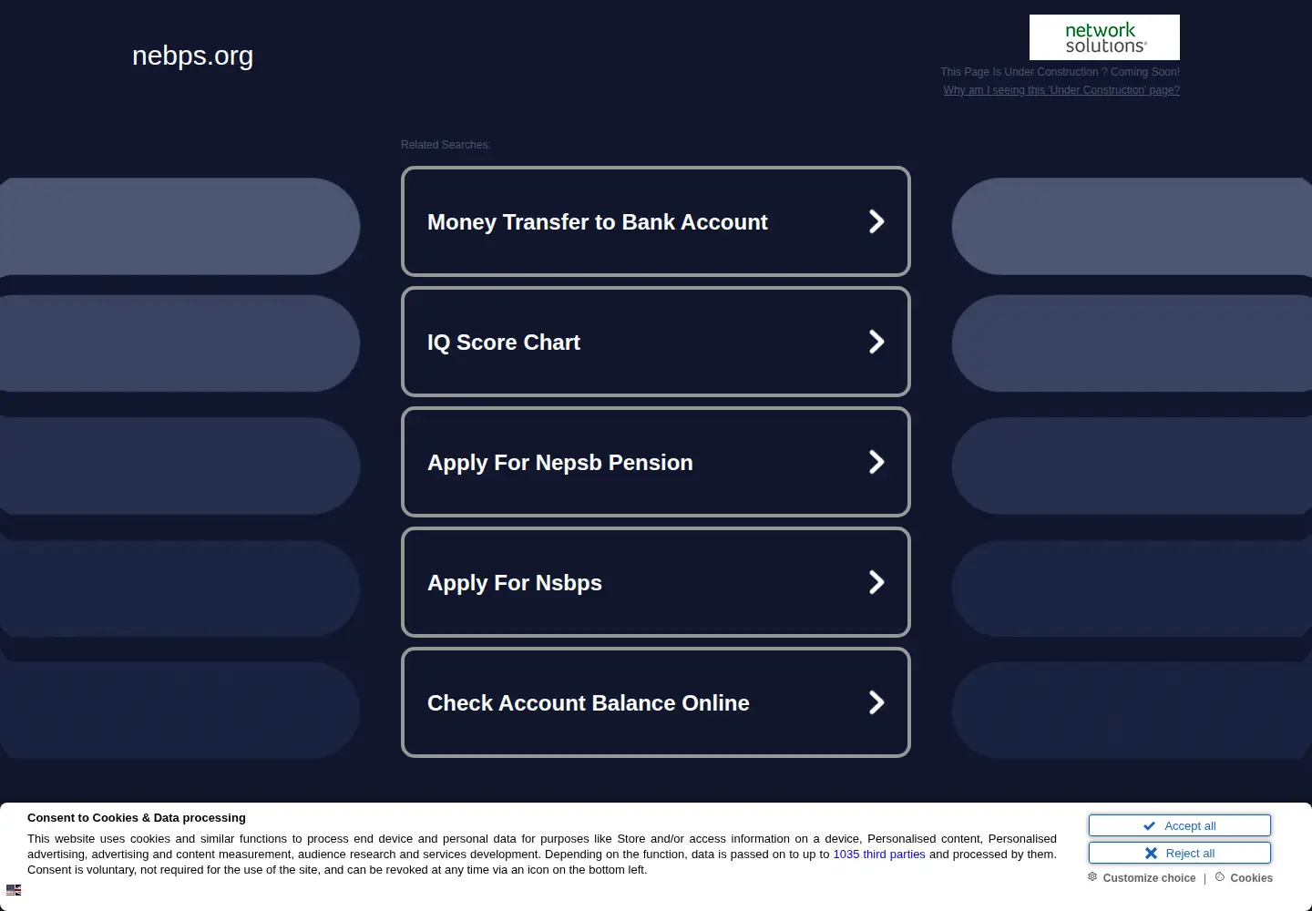 Screenshot of nebps.org