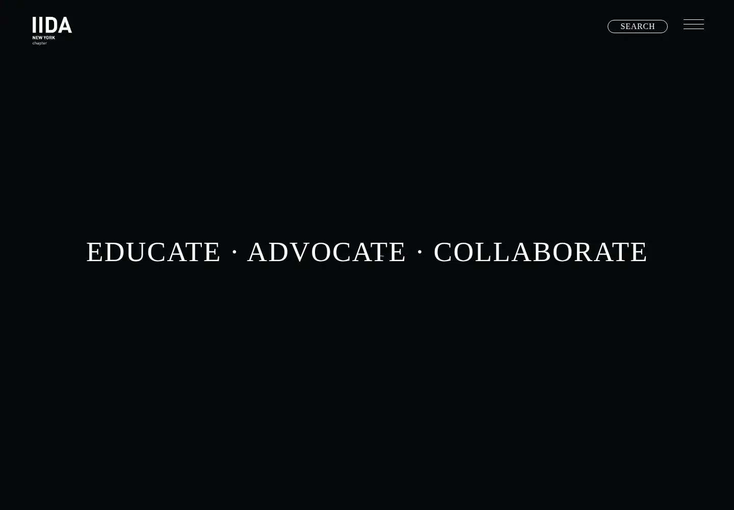 Captured homepage of iidany.org in the current scan