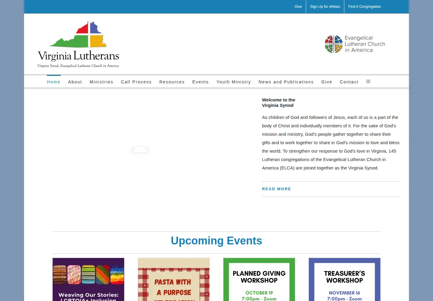 Screenshot of vasynod.org