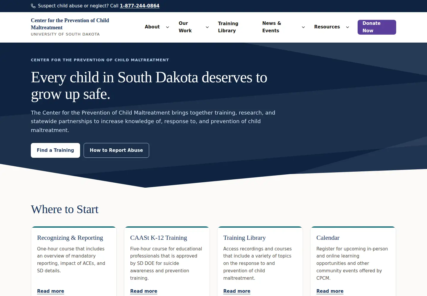Screenshot of sdcpcm.com