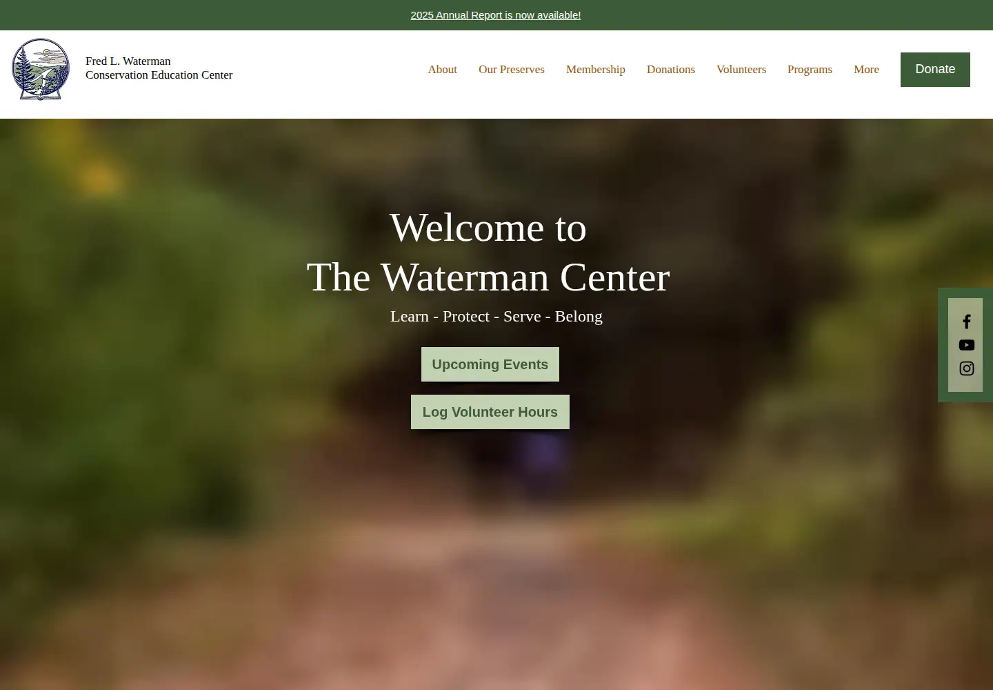 Screenshot of watermancenter.org