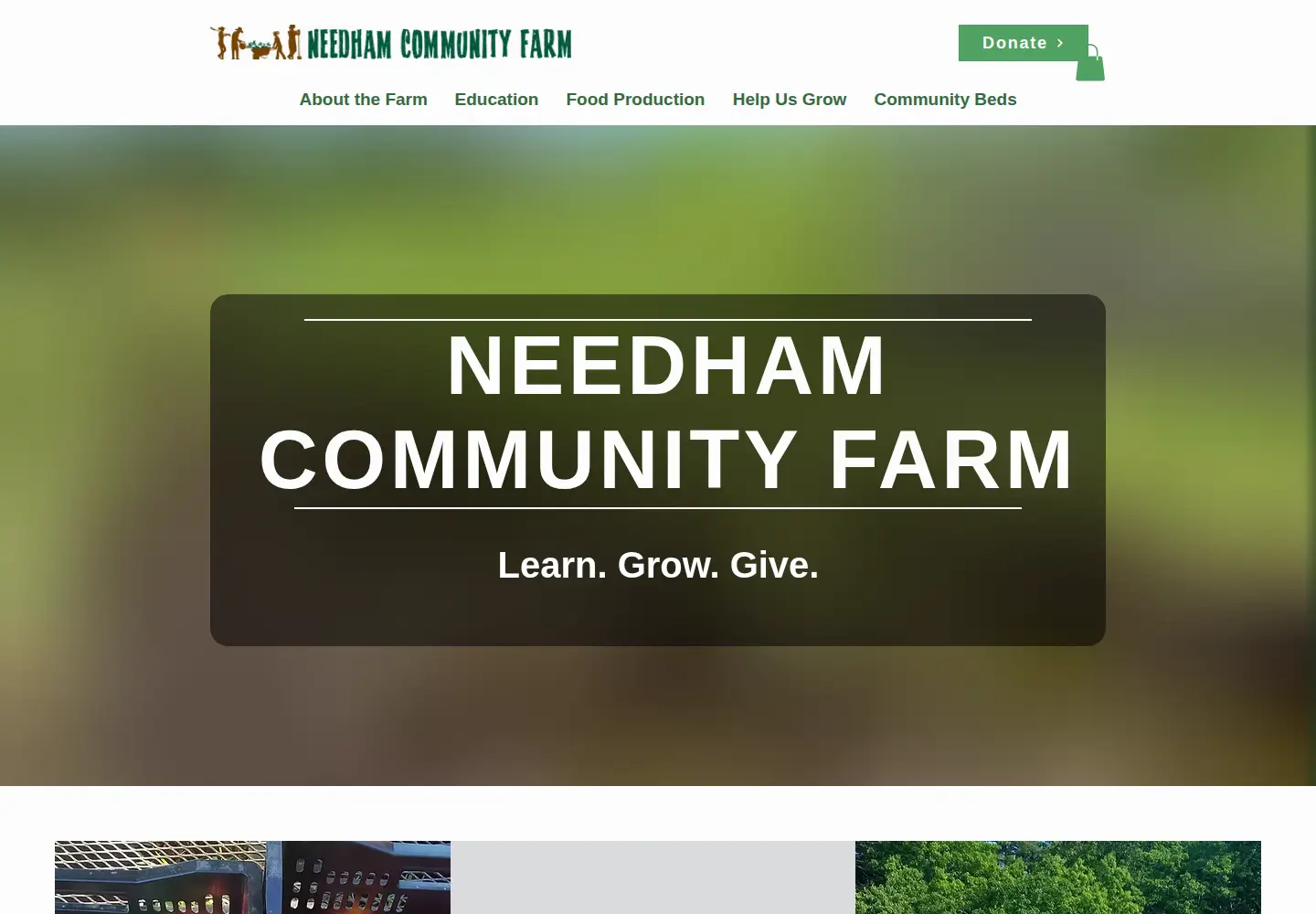 Screenshot of needhamfarm.org