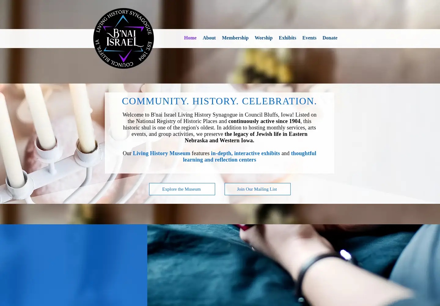 Screenshot of cblhs.org