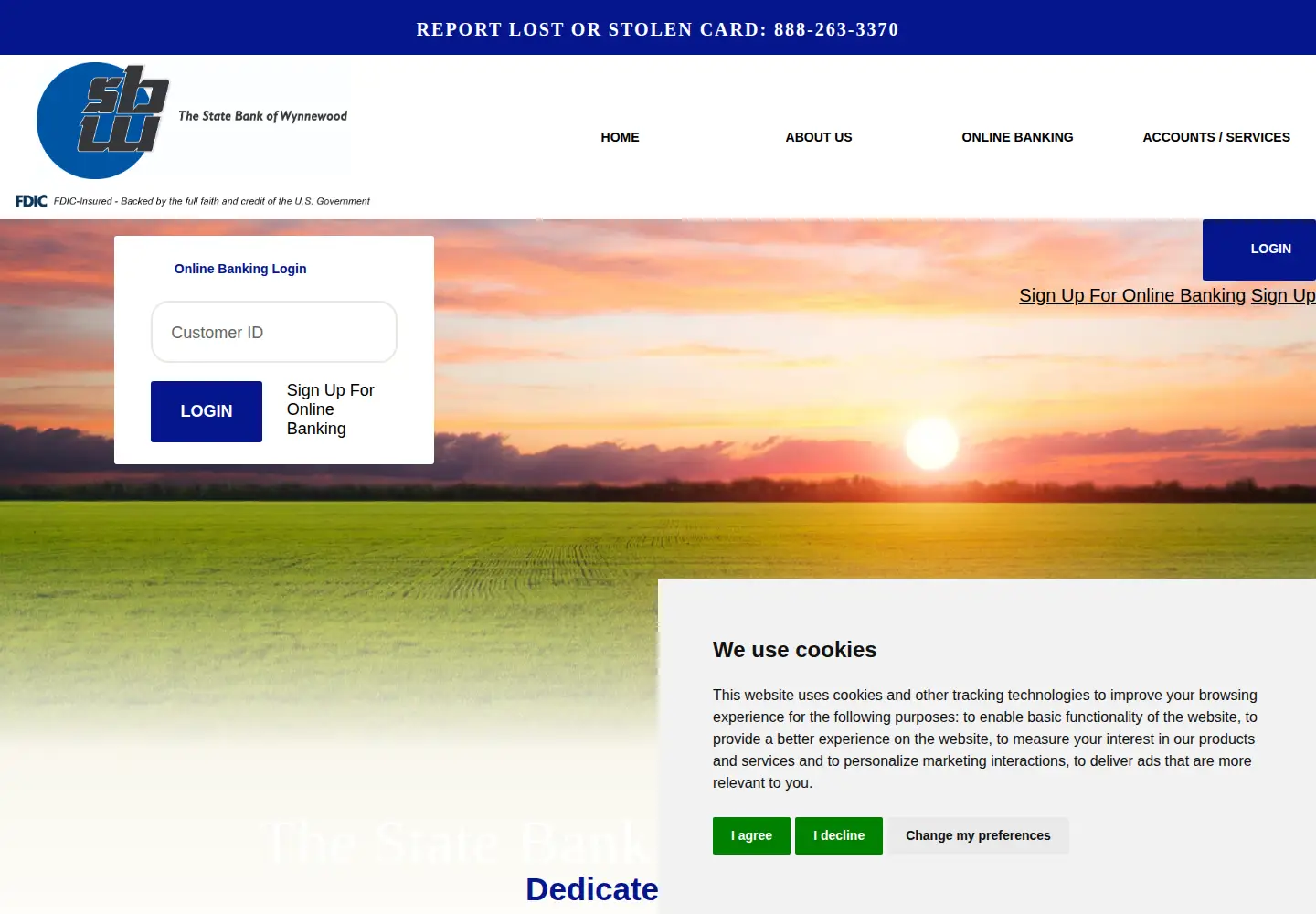 Screenshot of sbwok.com
