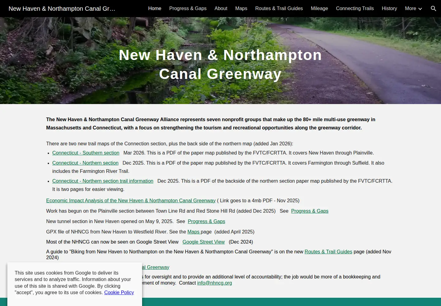 Screenshot of nhncg.org