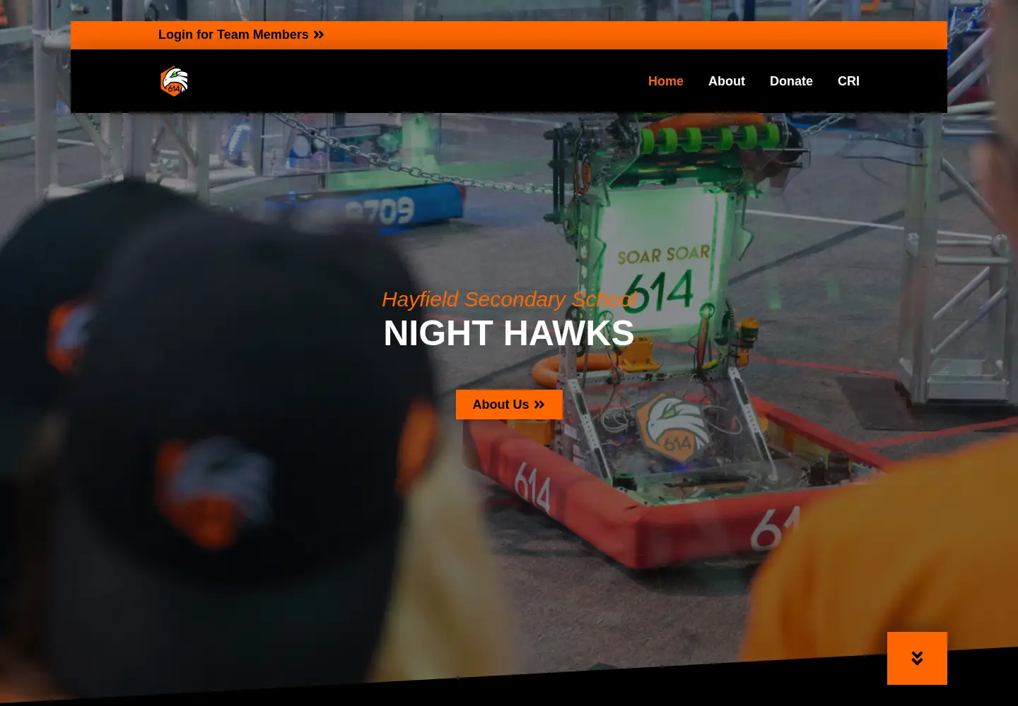 Screenshot of team614.org