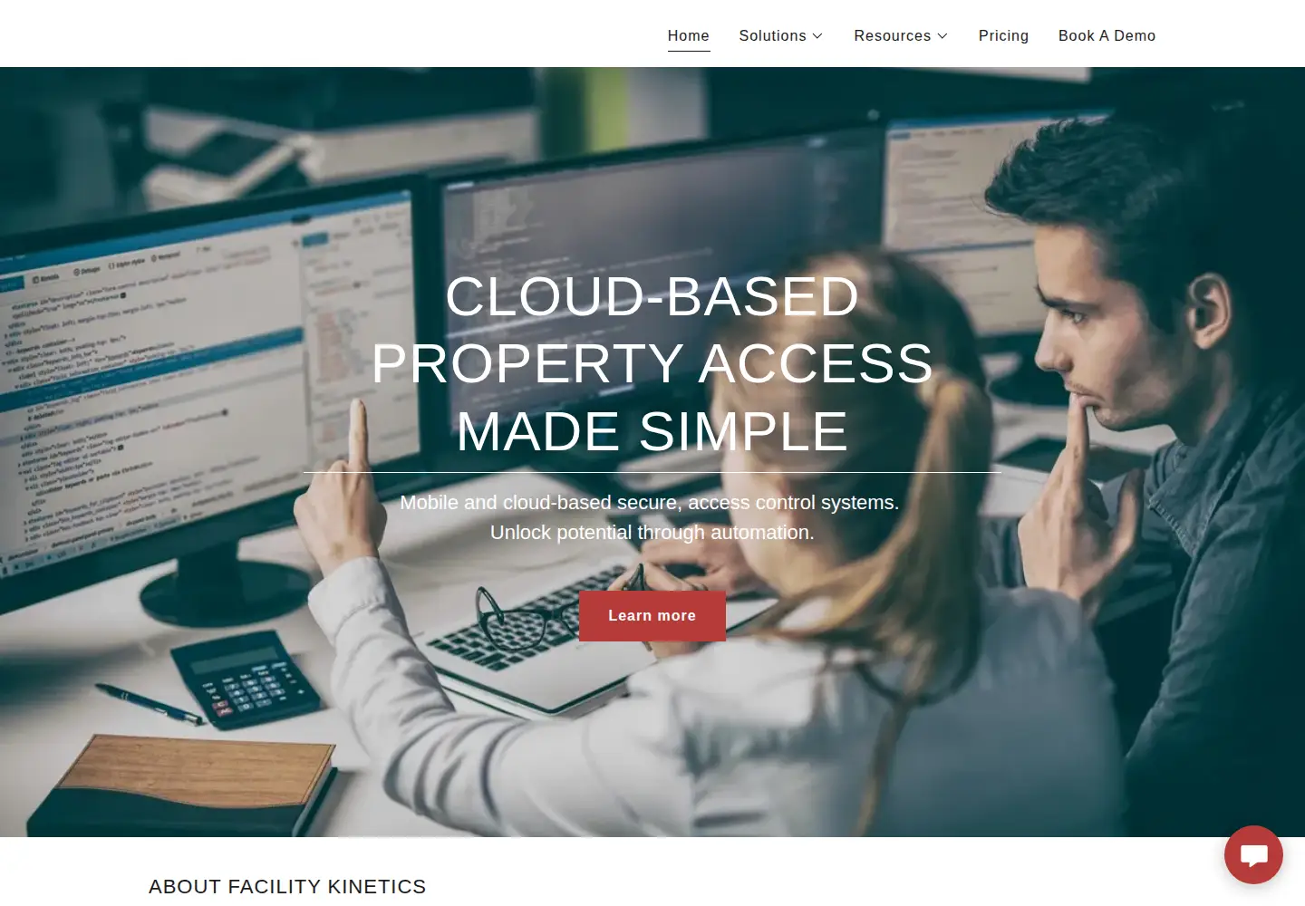 Screenshot of facilitykinetics.ca