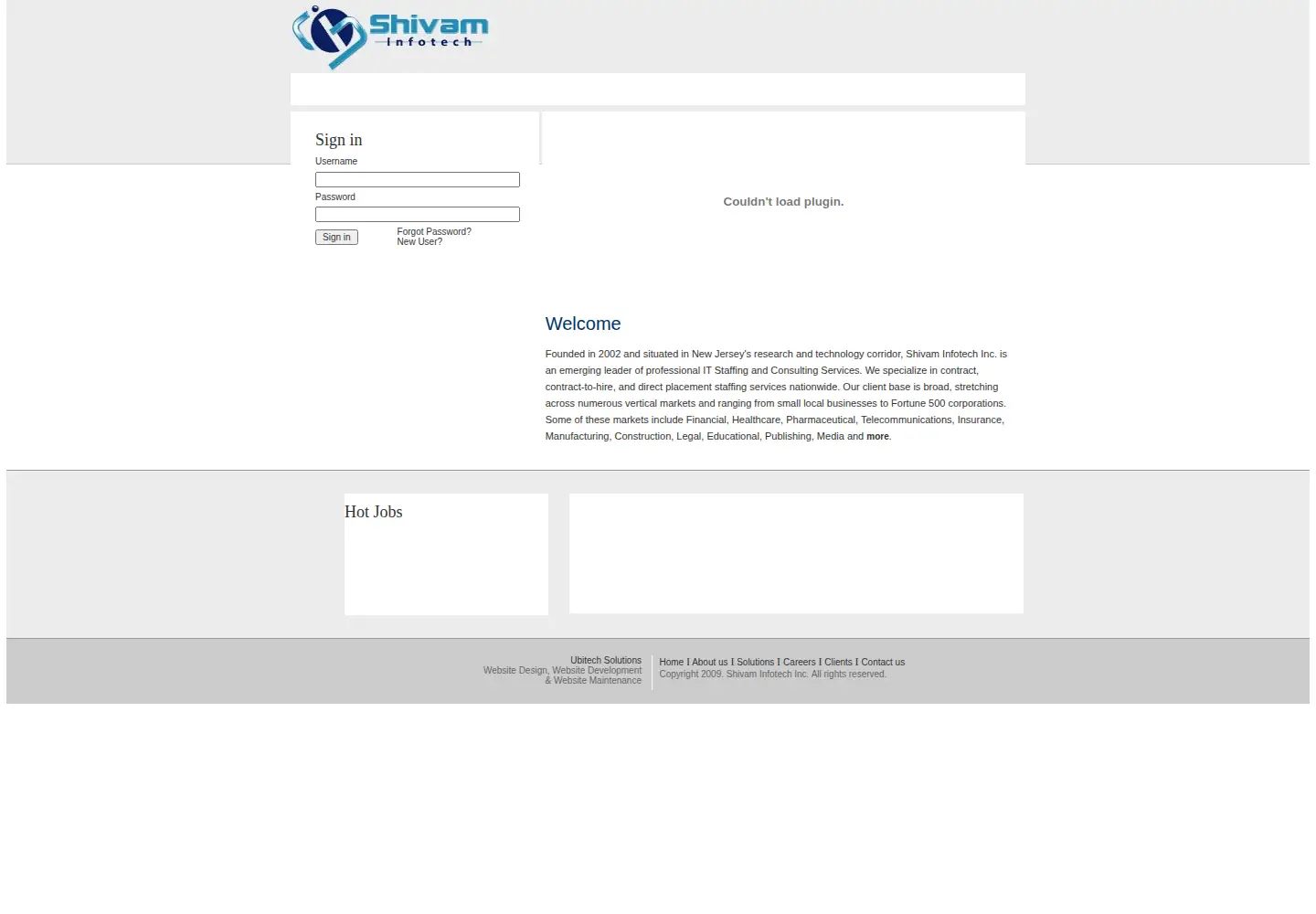 Screenshot of shivamusa.com