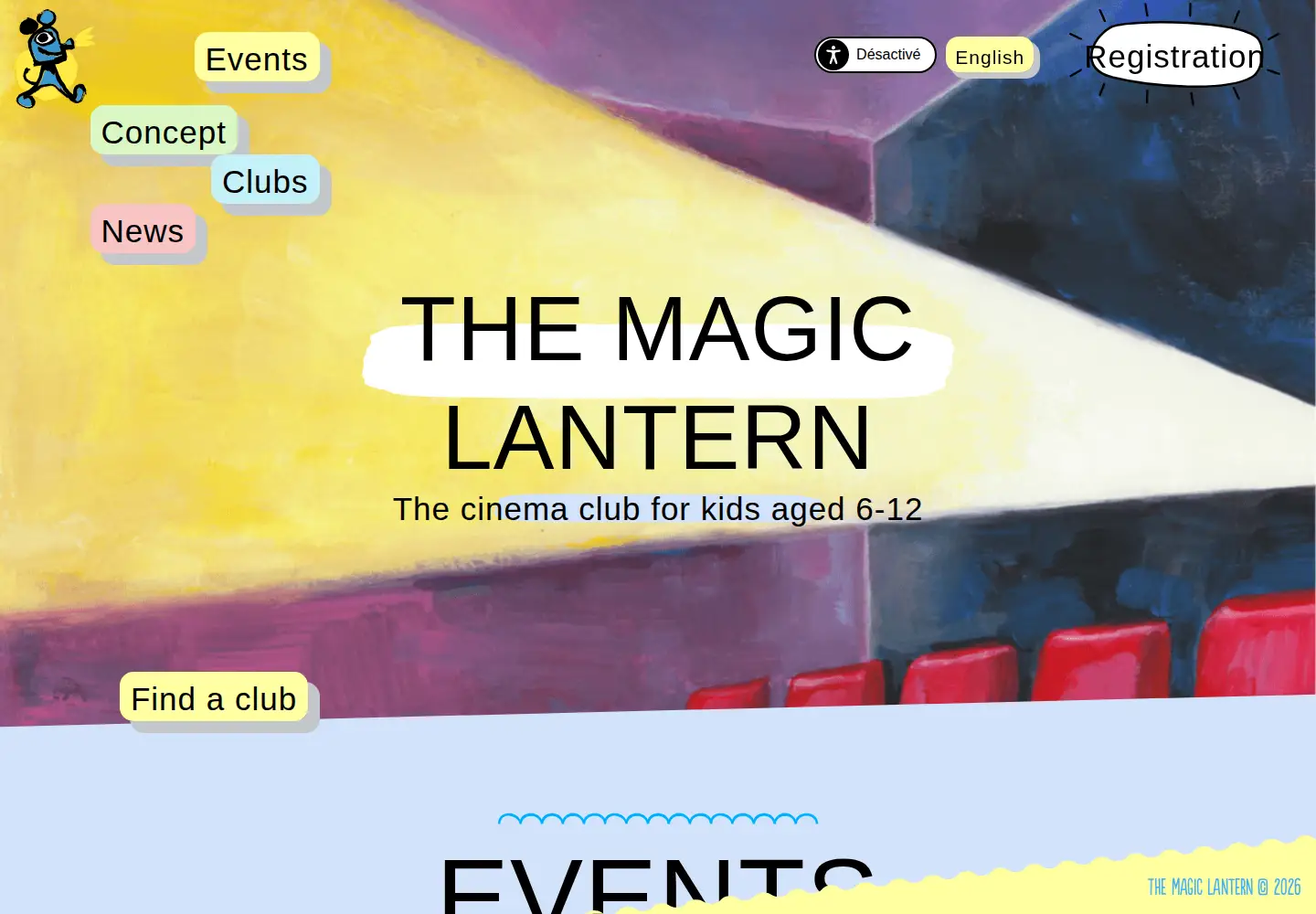 Captured homepage of magic-lantern.org in the current scan