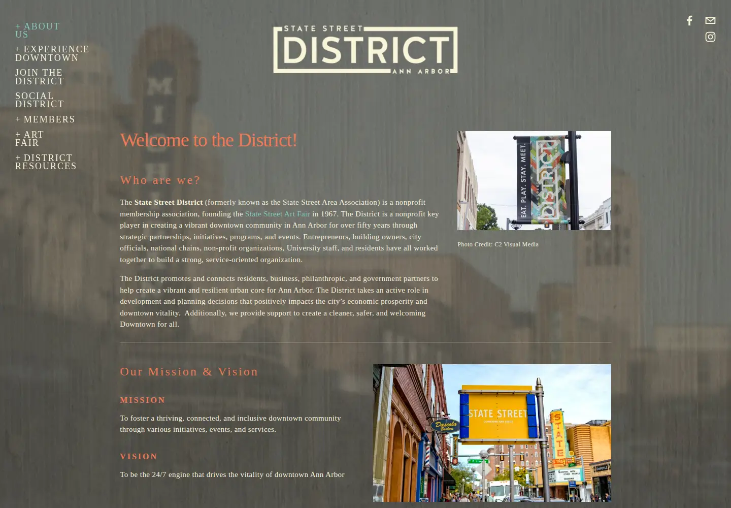 Screenshot of statestreetdistrict.org