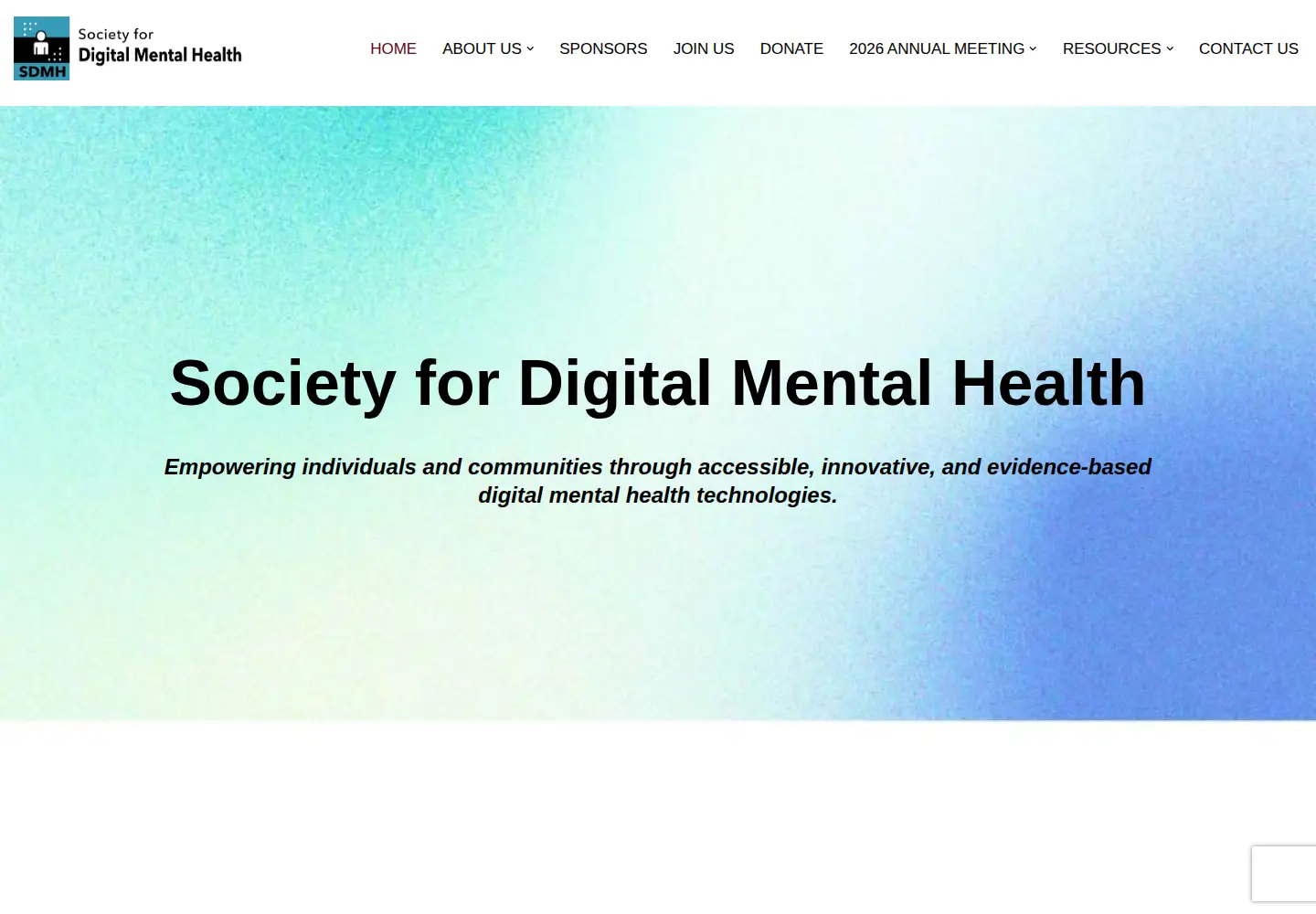 Screenshot of societydmh.org