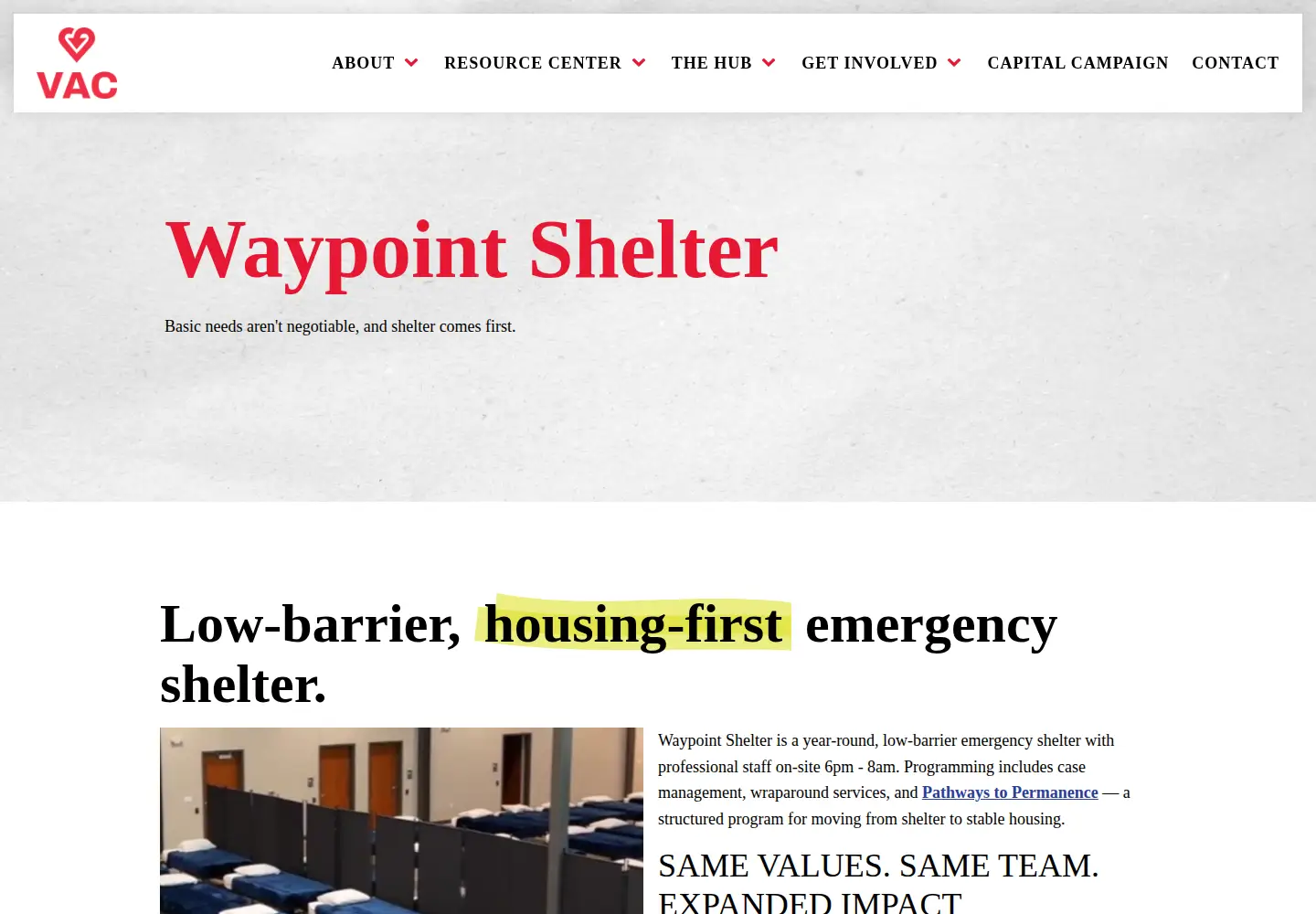 Screenshot of roomattheinncomo.org