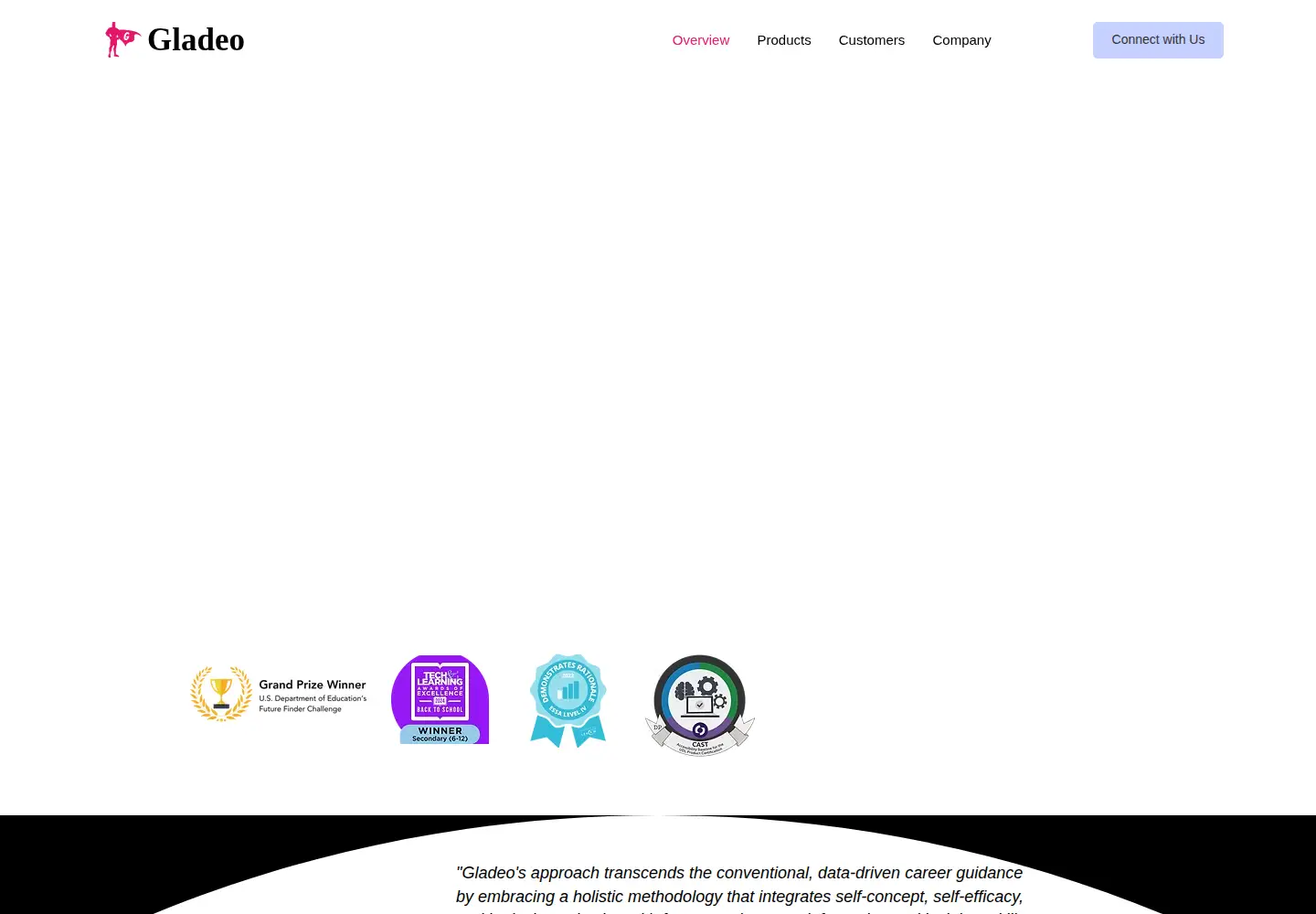Screenshot of gladeo.org