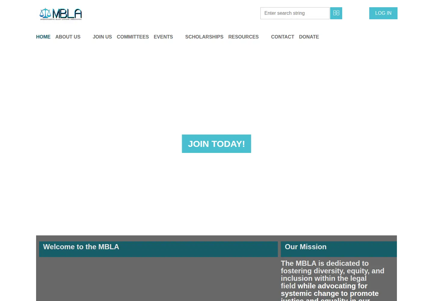 Screenshot of mablacklawyers.org