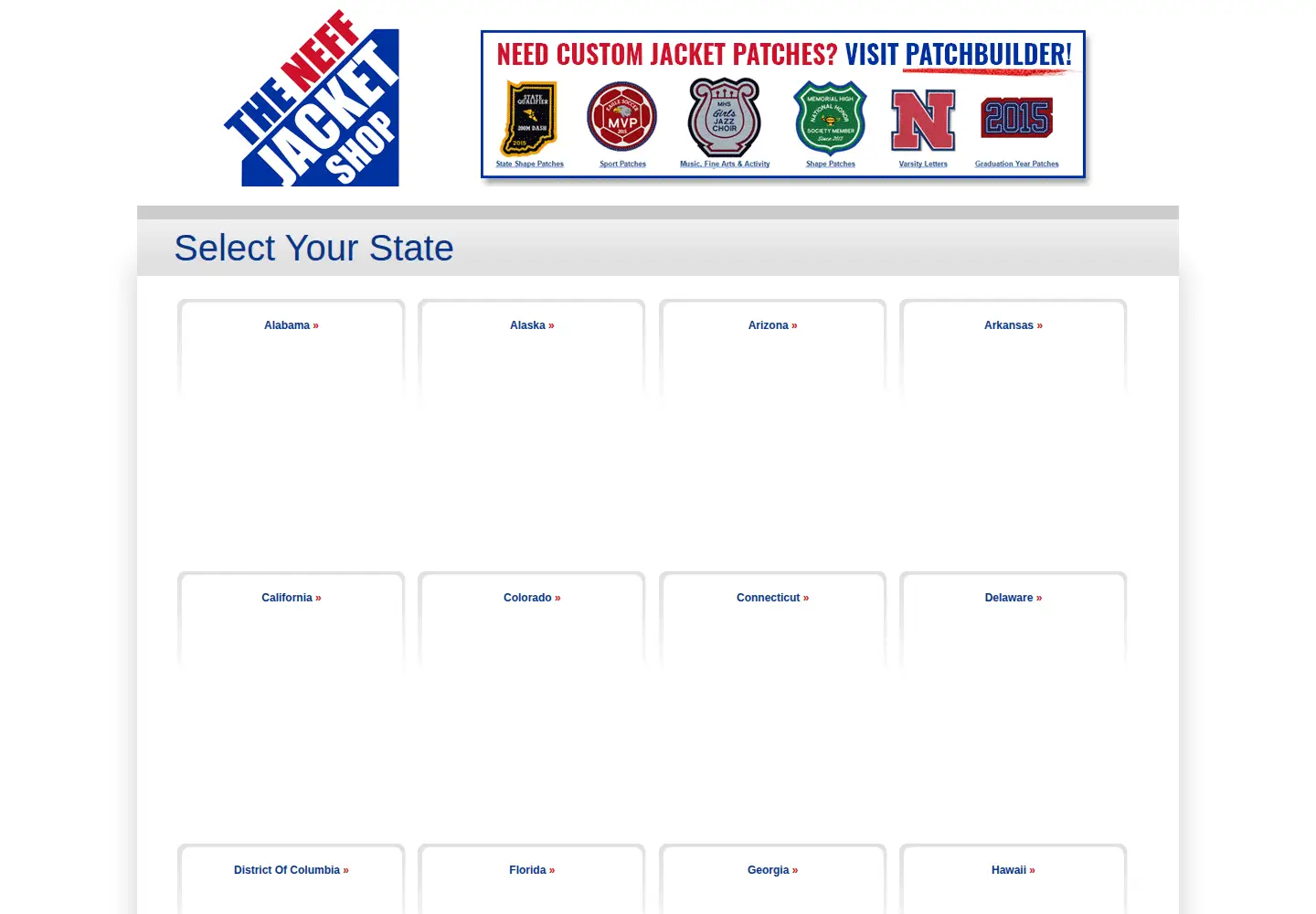 Screenshot of neffjacketshop.com